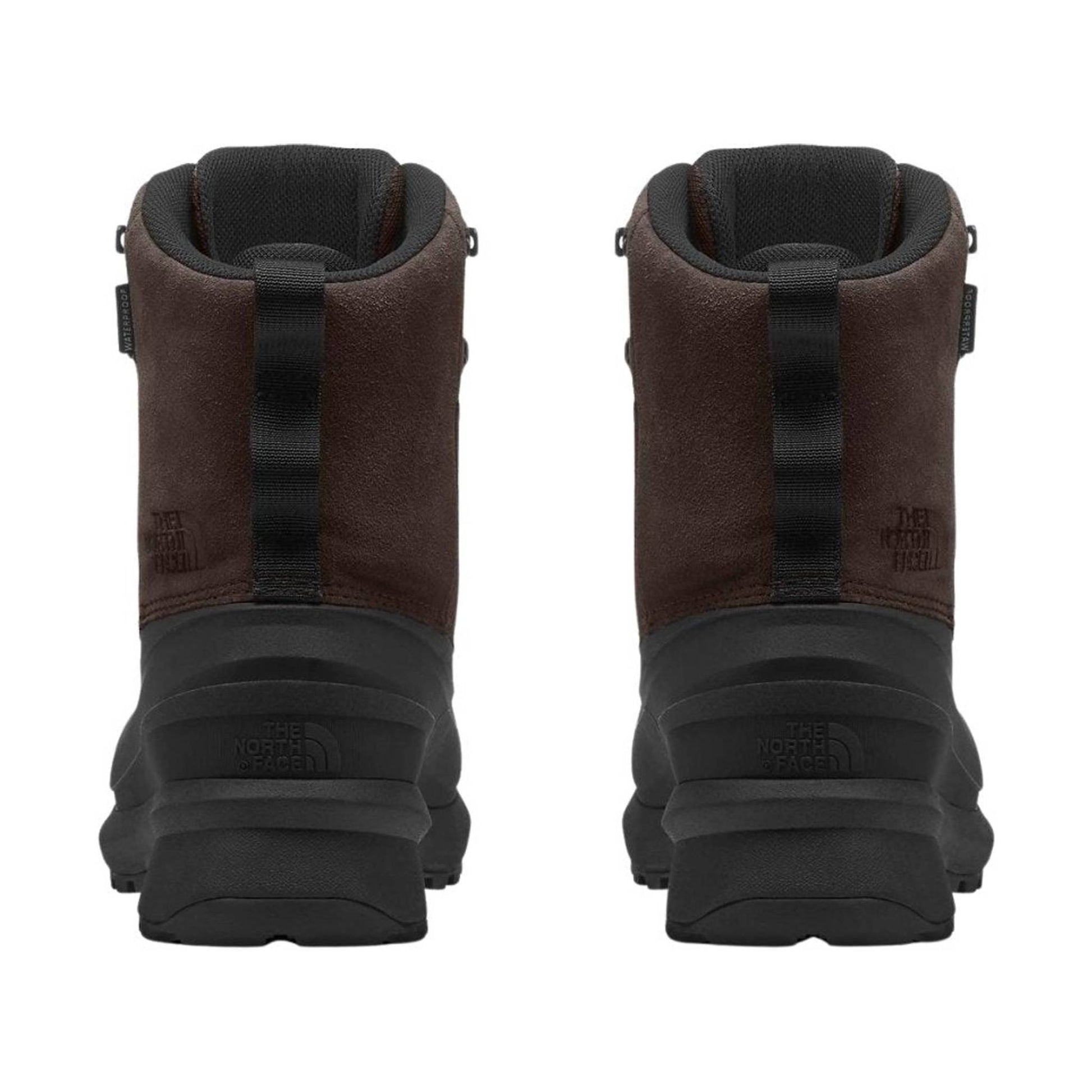 North Face Men's Chilkat V Lace Waterproof Winter Boots - Coffee Brown/TNF Black by Lenny's Shoe & Apparel