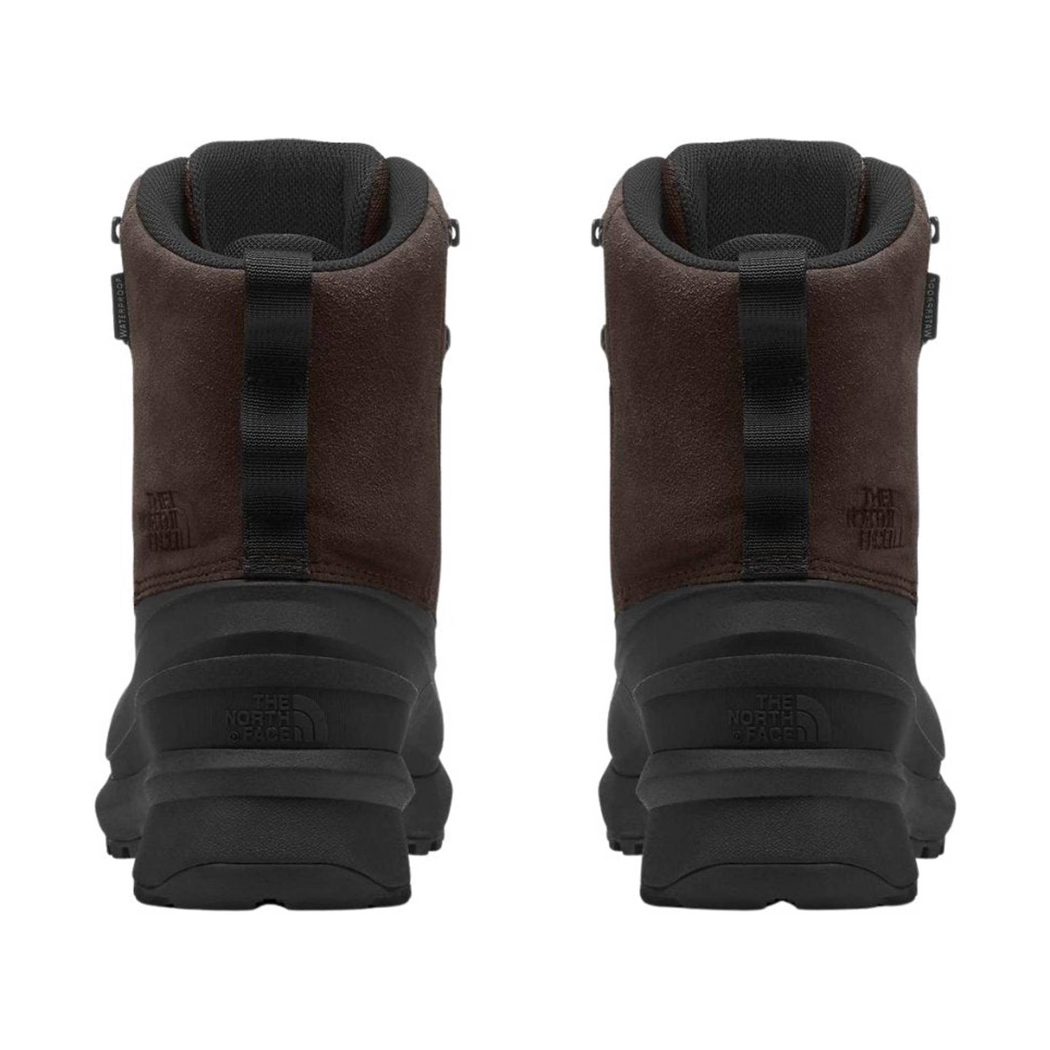 North Face Men's Chilkat V Lace Waterproof Winter Boots - Coffee Brown/TNF Black by Lenny's Shoe & Apparel