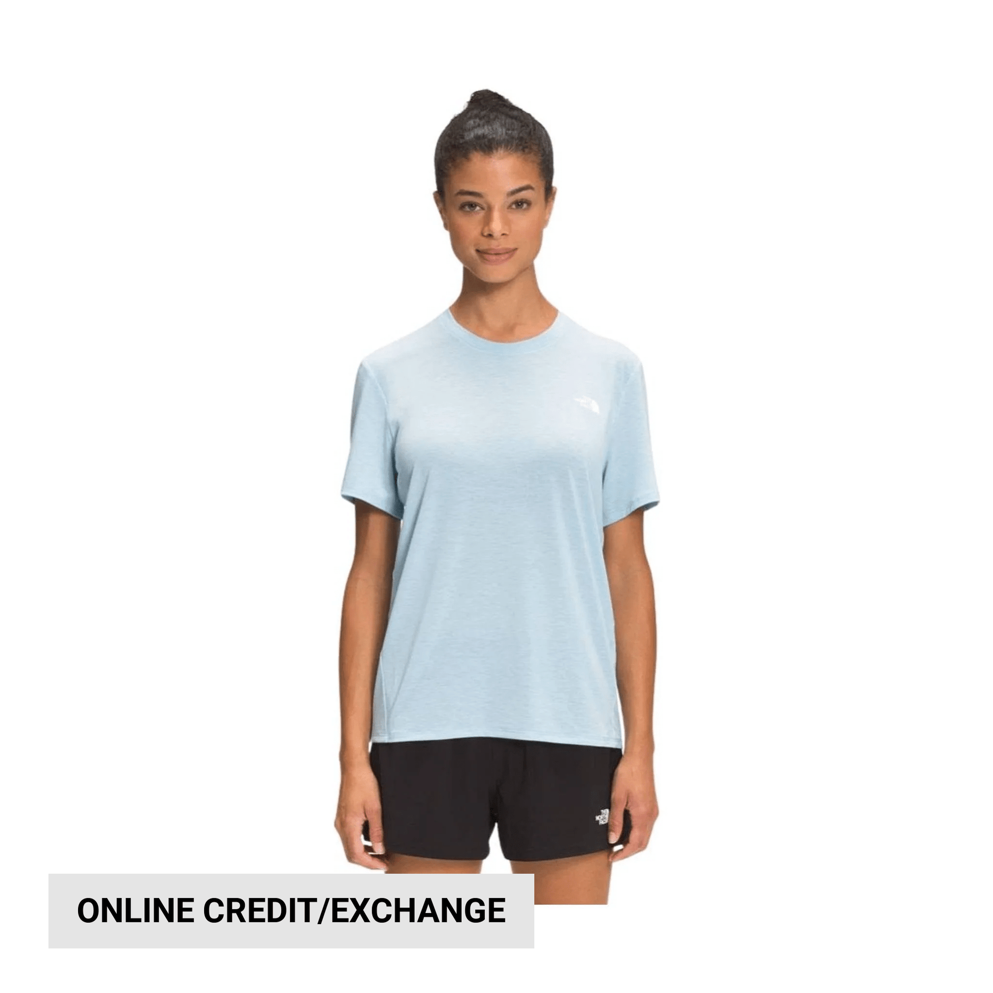 North Face Women's Wander Short Sleeve - Beta Blue by Lenny's Shoe & Apparel