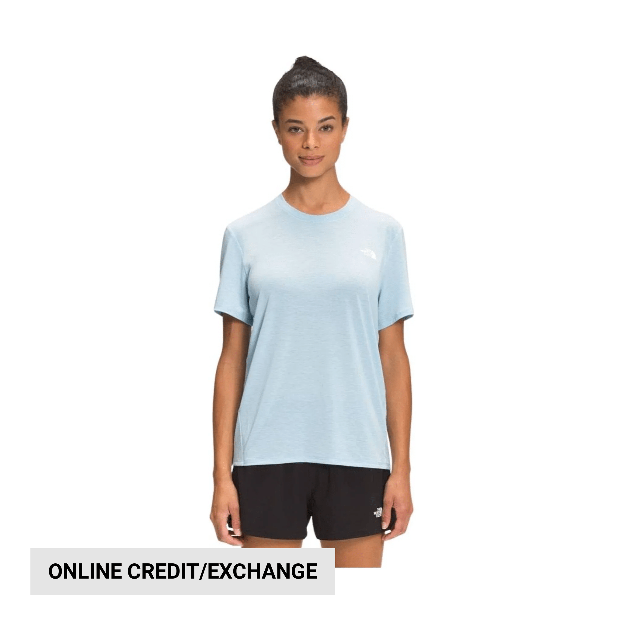 North Face Women's Wander Short Sleeve - Beta Blue by Lenny's Shoe & Apparel