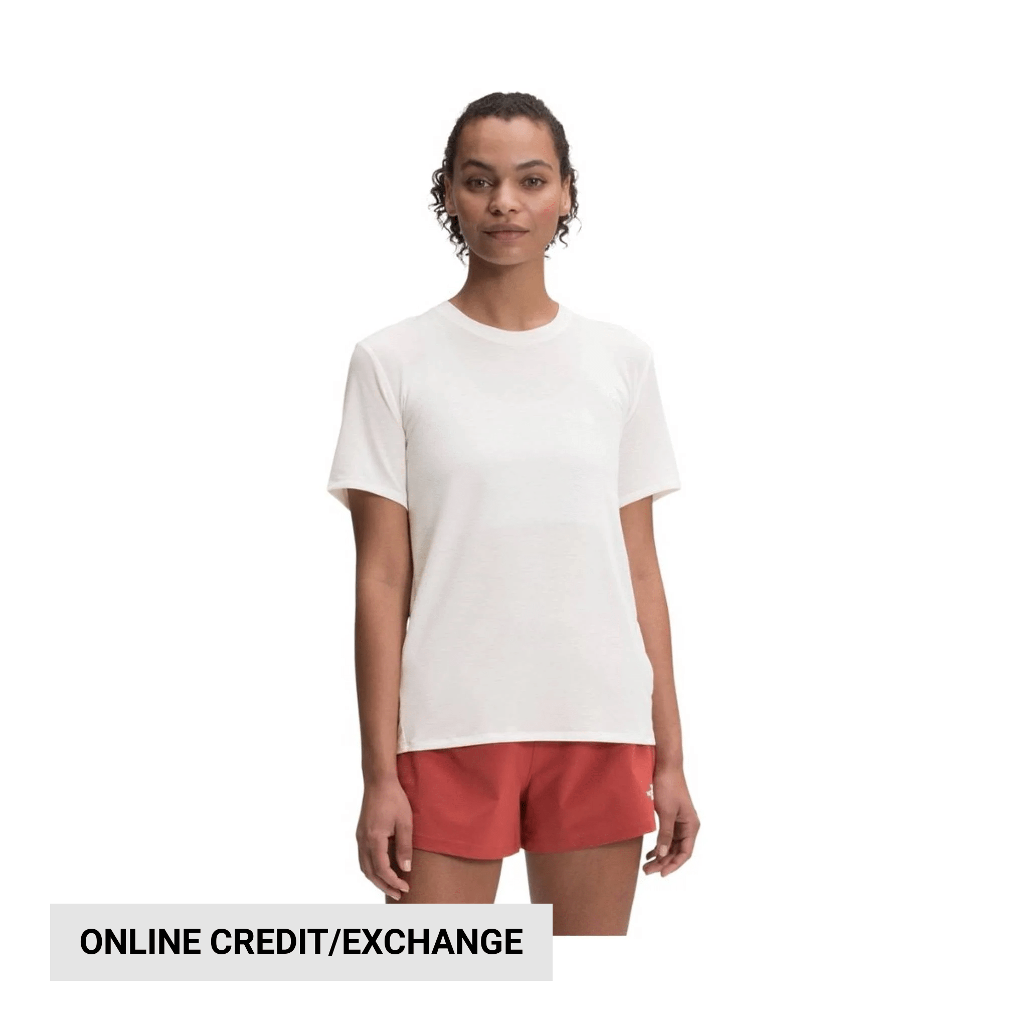 North Face Women's Wander Short Sleeve - Gardenia White