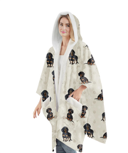 Snuggs Wrap - Dachshund Black