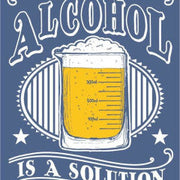Tin Sign - Alcohol Solution by Homeportonline