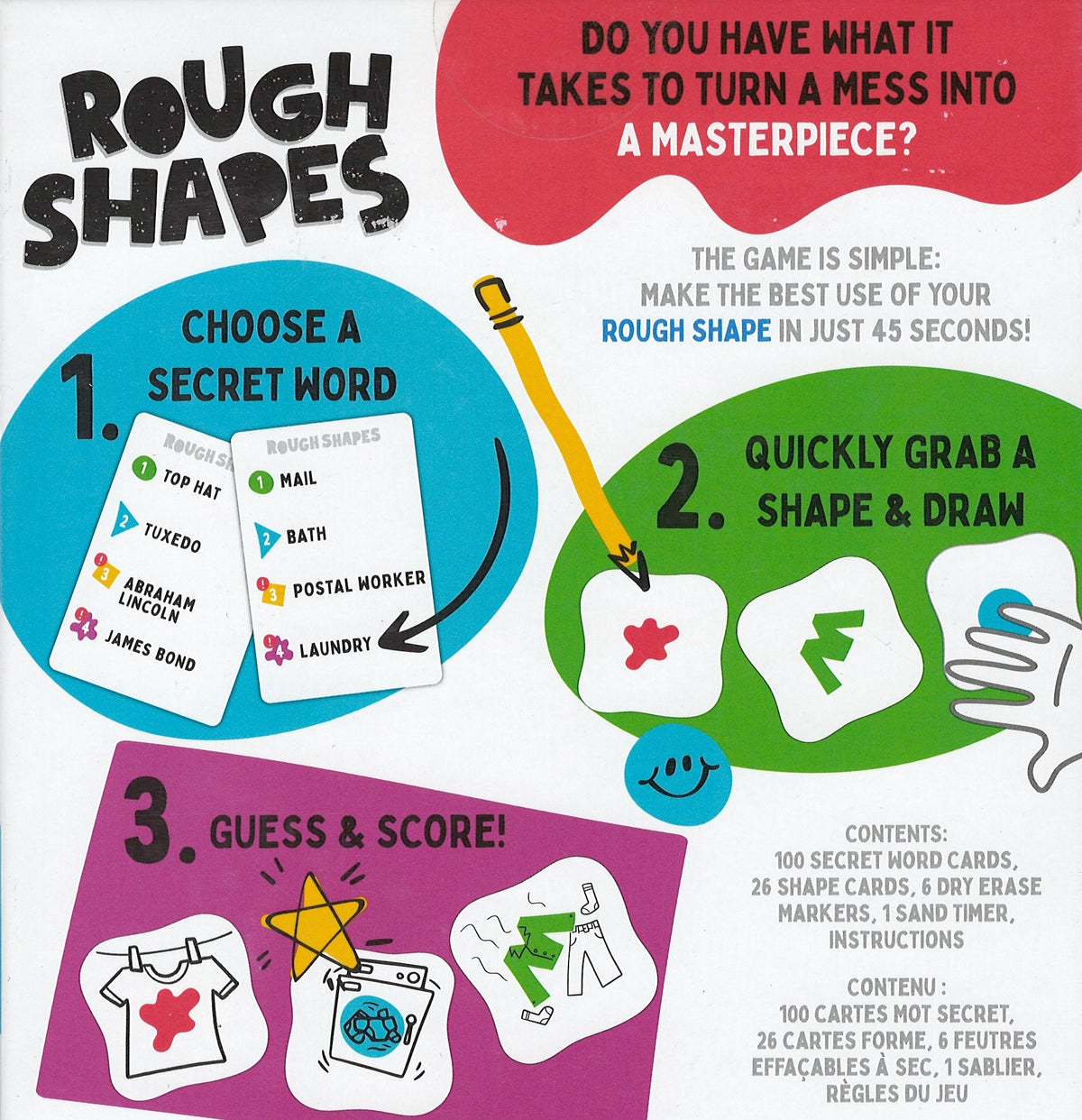 Rough Shapes - Quick Draw Party Game