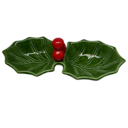 Holly Divided Condiment / Serving Dish