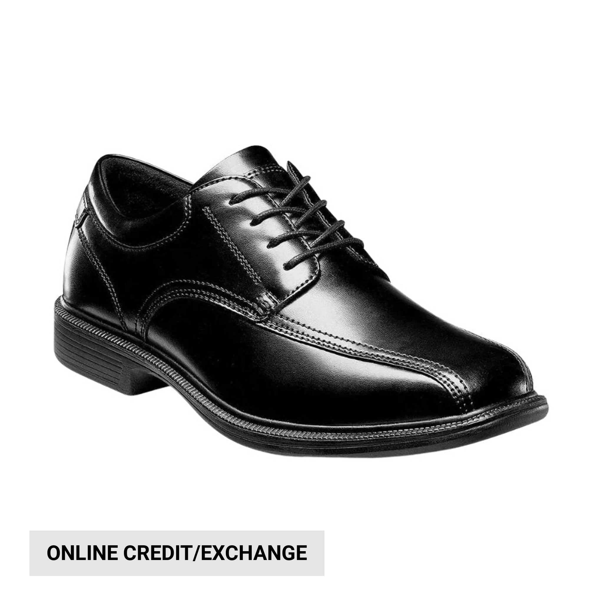 Nunn Bush Men's Bartole Bike Toe - Black by Lenny's Shoe & Apparel