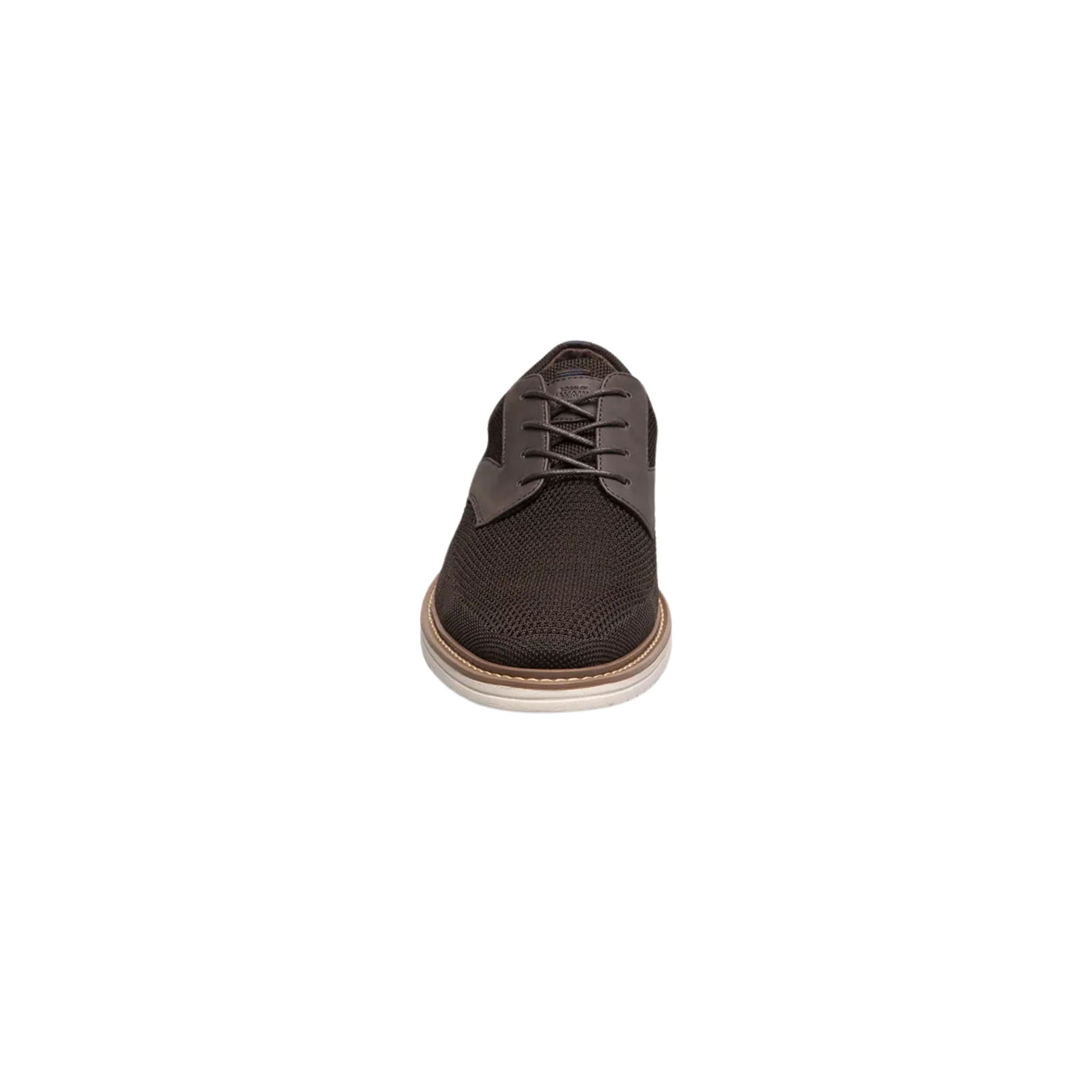 Nunn Bush Men's Griff Knit Plain Toe Oxford Shoes - Brown by Lenny's Shoe & Apparel