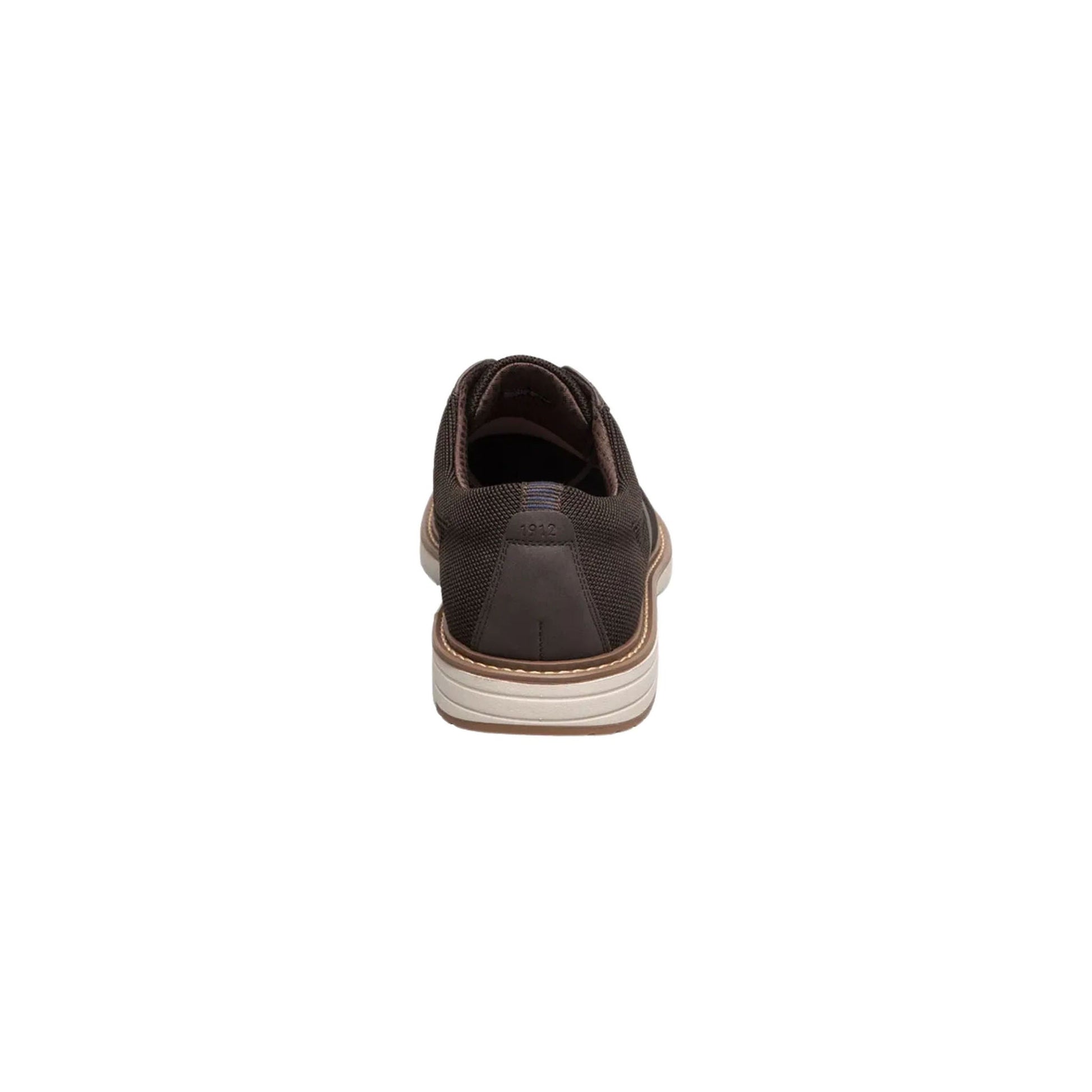 Nunn Bush Men's Griff Knit Plain Toe Oxford Shoes - Brown by Lenny's Shoe & Apparel