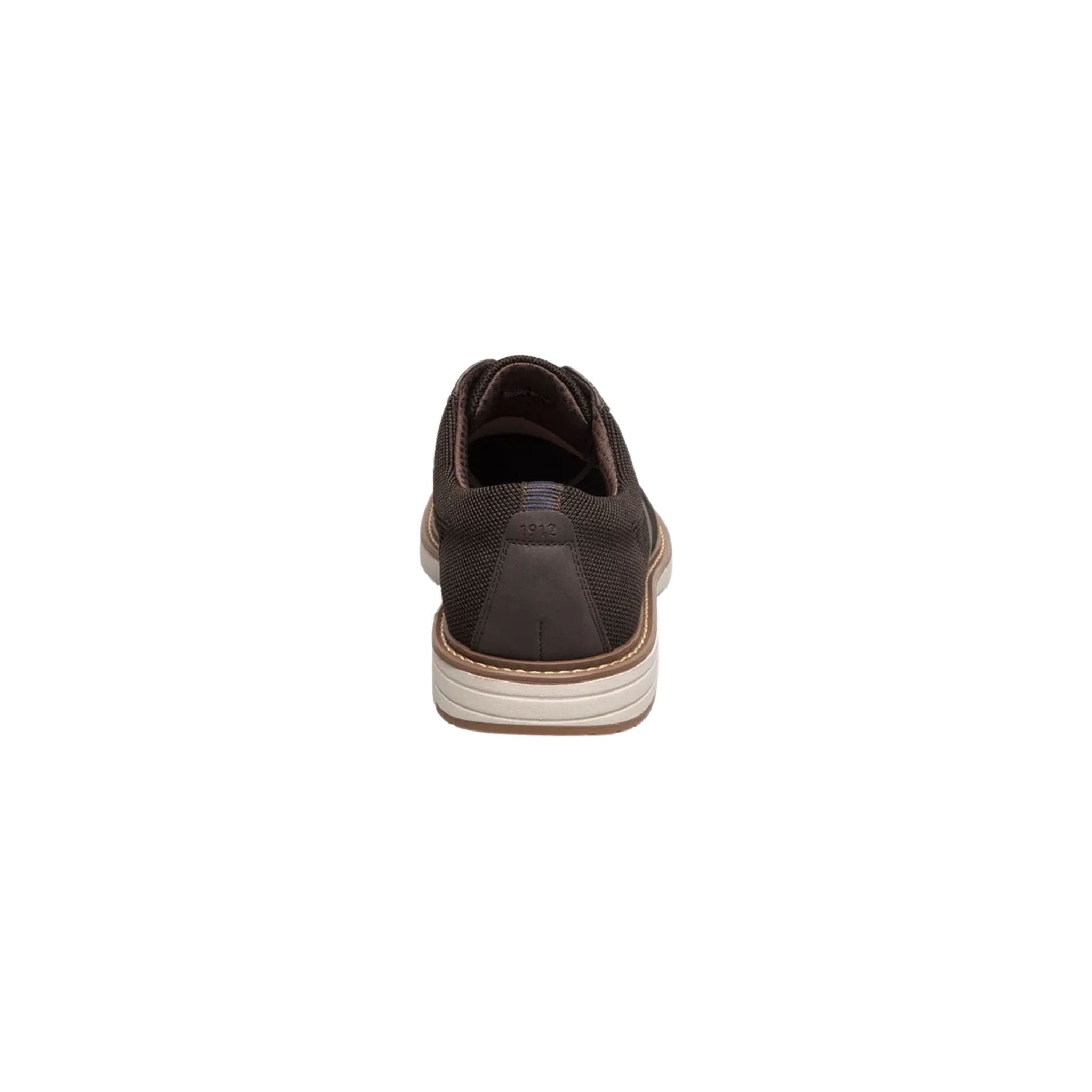 Nunn Bush Men's Griff Knit Plain Toe Oxford Shoes - Brown by Lenny's Shoe & Apparel