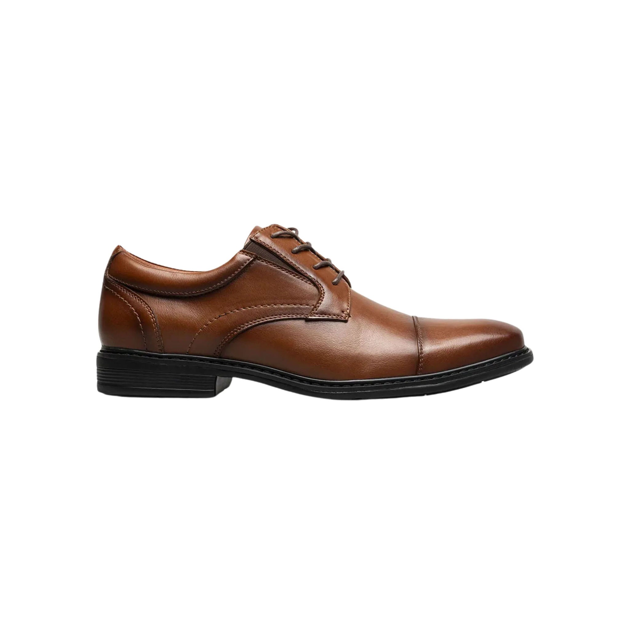 Nunn Bush Men's Jarvis Cap Toe Oxford Shoes - Cognac by Lenny's Shoe & Apparel