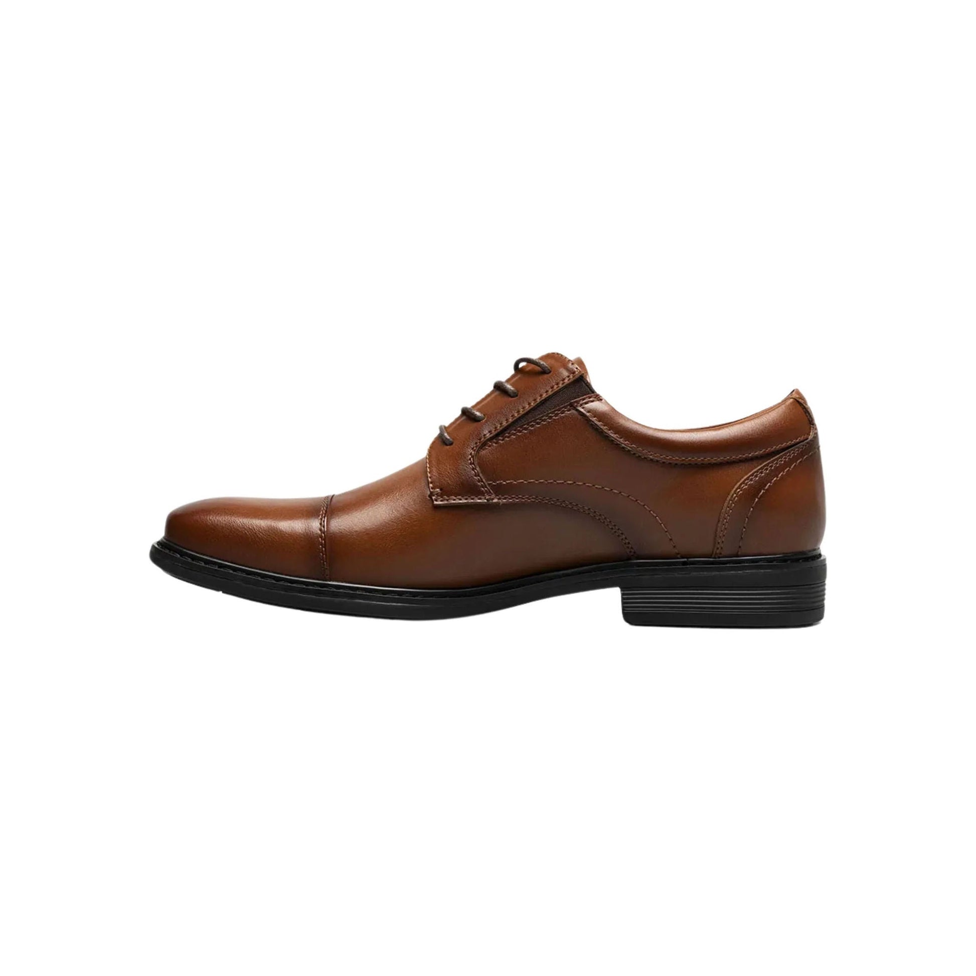 Nunn Bush Men's Jarvis Cap Toe Oxford Shoes - Cognac by Lenny's Shoe & Apparel