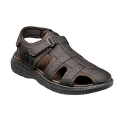 Nunn Bush Men's Laguna Closed Toe Fisherman Sandals - Brown by Lenny's Shoe & Apparel