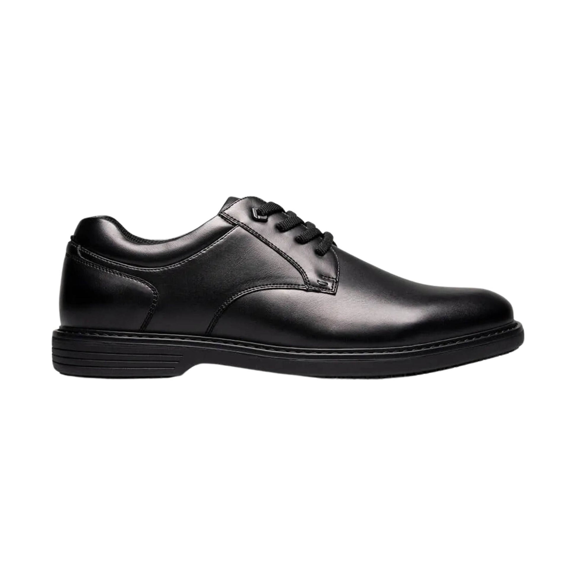 Nunn Bush Wade Work Plain Toe Oxford Work Shoes - Black by Lenny's Shoe & Apparel