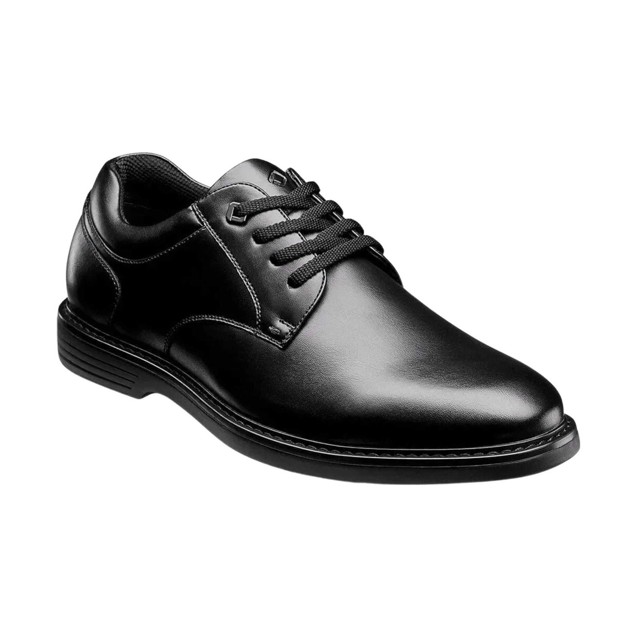 Nunn Bush Wade Work Plain Toe Oxford Work Shoes - Black by Lenny's Shoe & Apparel