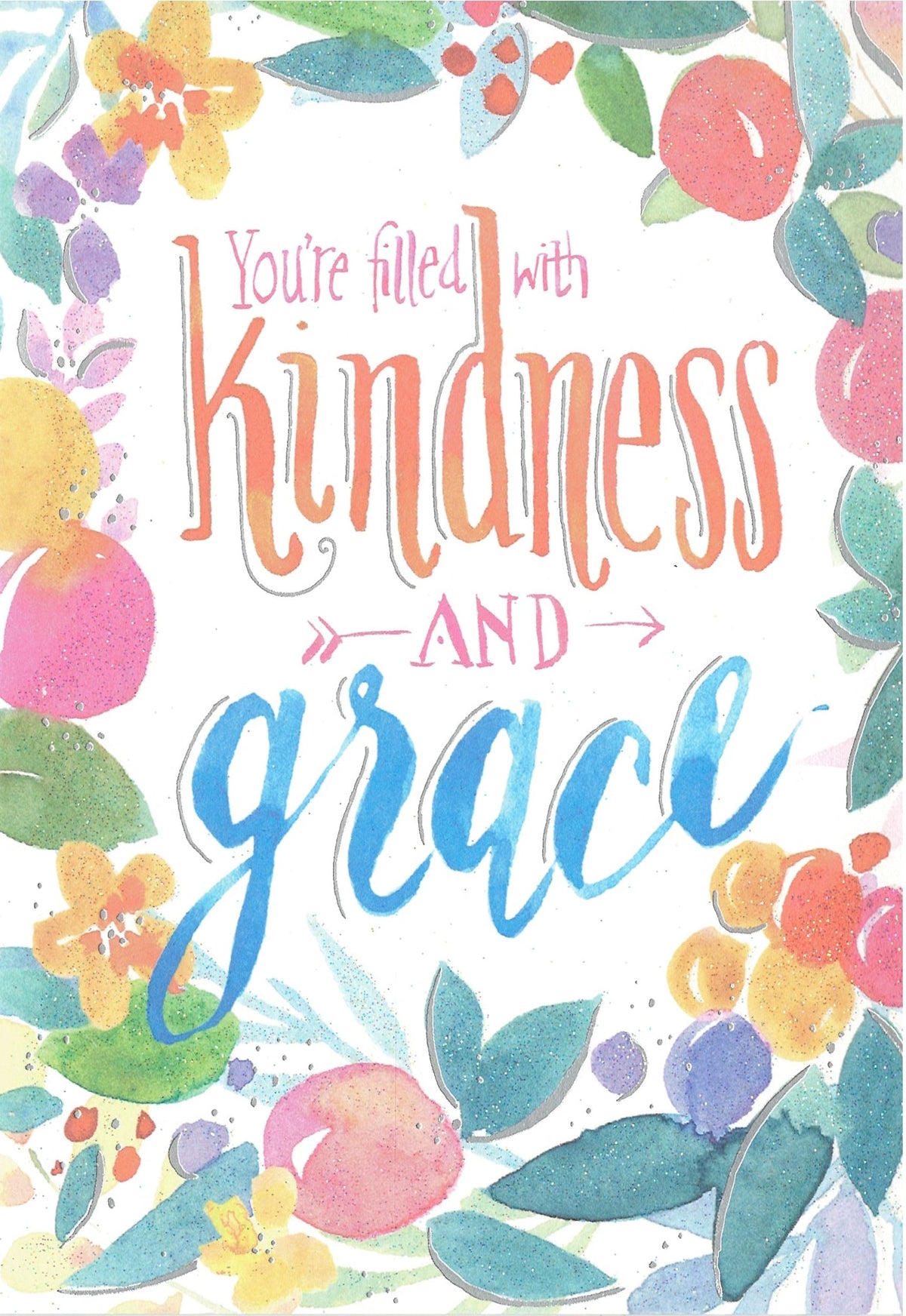 Kindness and Grace - Birthday Card