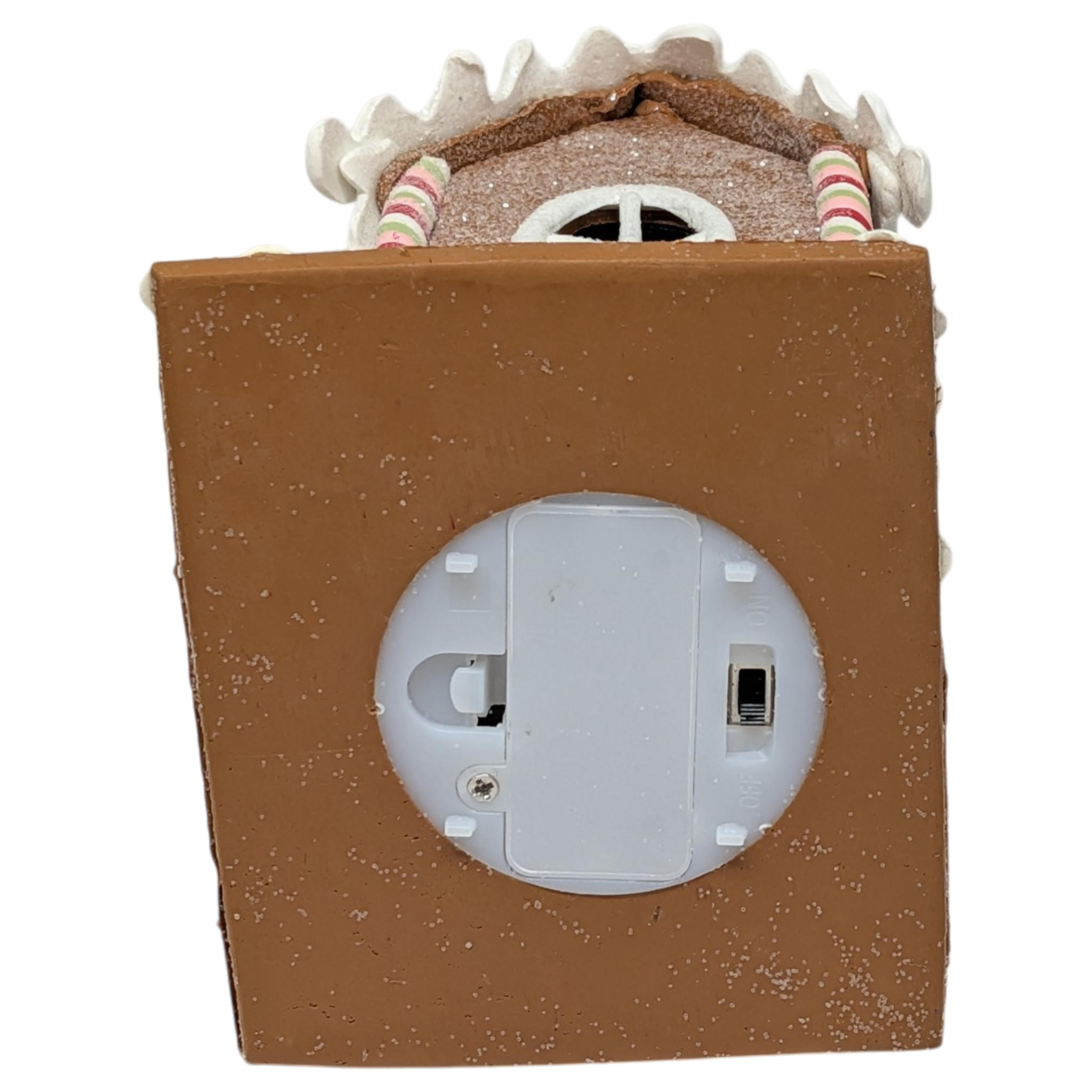 Lighted Mini Gingerbread House - 4.5 inch - Pinwheel