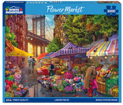 Flower Market  - 1000 Piece Jigsaw Puzzle