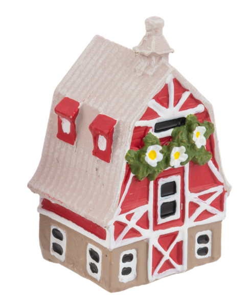 The Little Red Barn Charm - A Heartwarming Symbol of Home and Belonging