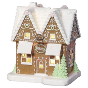 Lighted Gingerbread House - Bakery