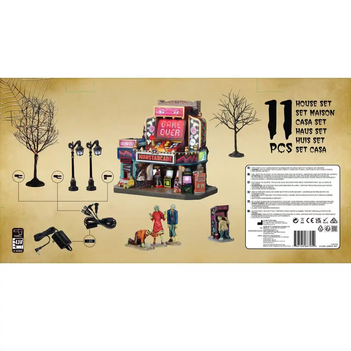 Monstarcade - 11 Piece Set