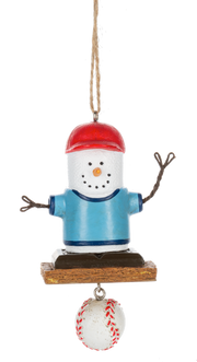 S'mores Sport Ornament - Baseball