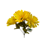 14 inch Yellow Autumn Gerbera Daisy Bouquet