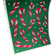 Swedish Dish Cloth - Candy Cane