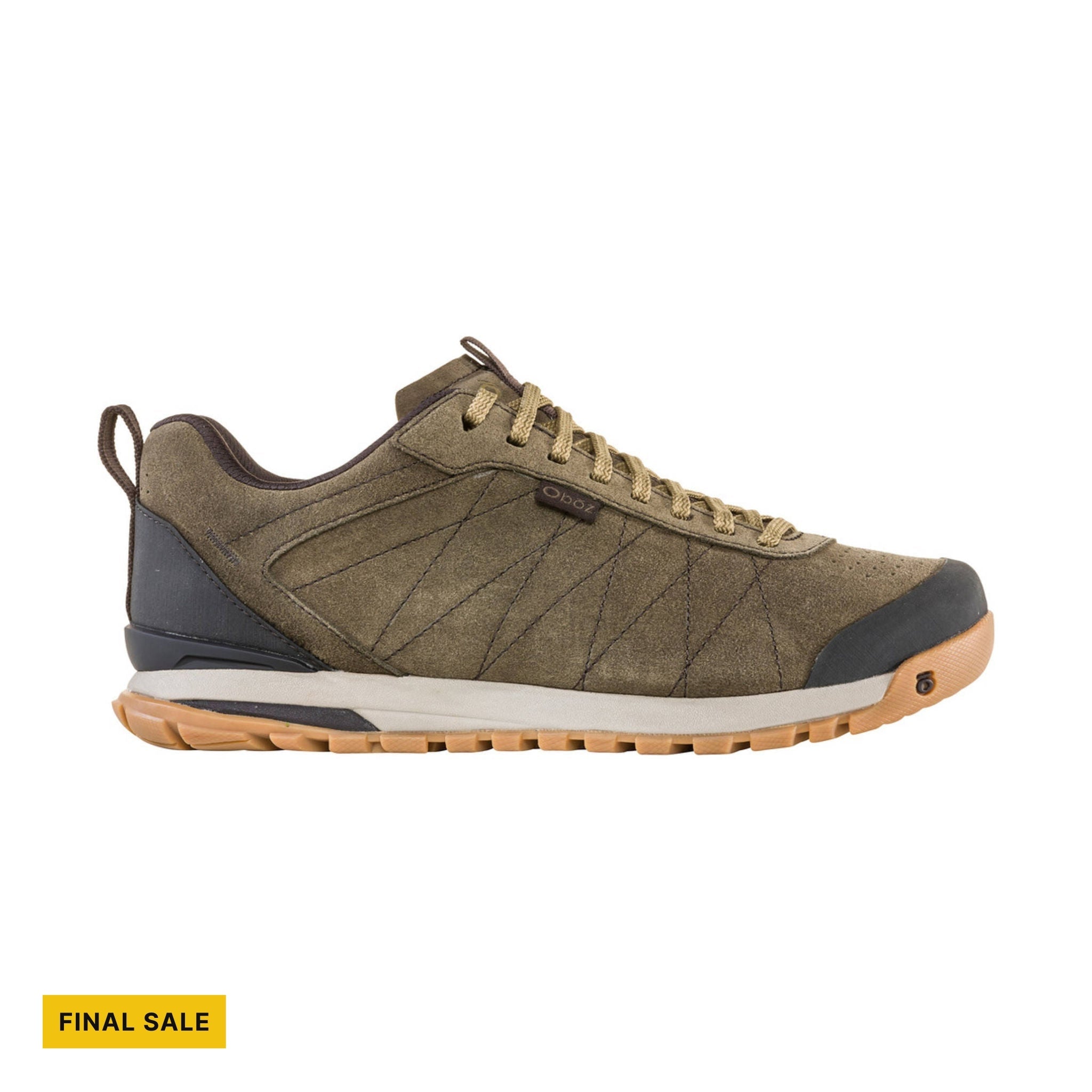 Oboz Men's Bozeman Low Leather Shoe - Canteen