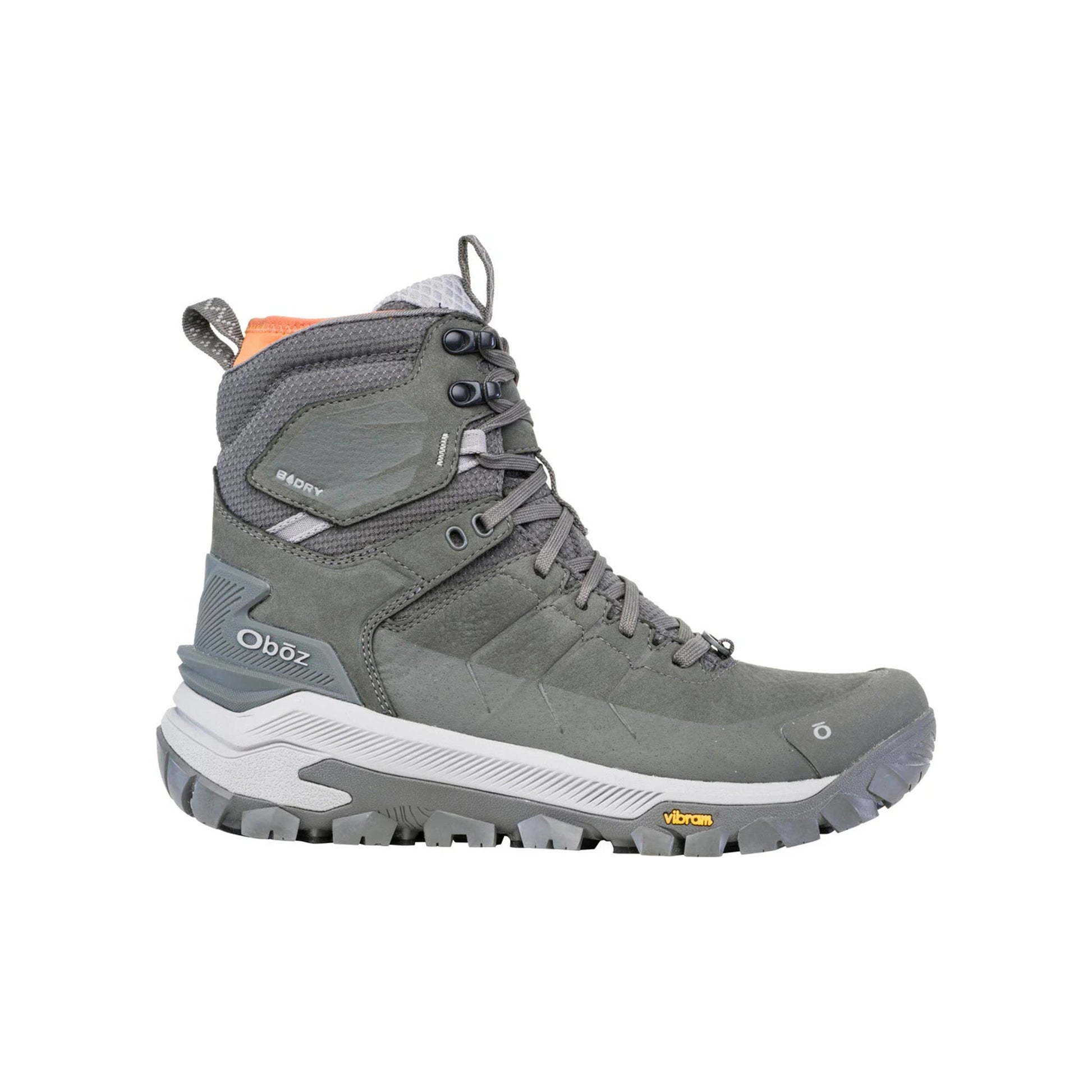 Oboz Men's Bangtail Mid Insulated Waterproof Winter Boot - Charcoal by Lenny's Shoe & Apparel