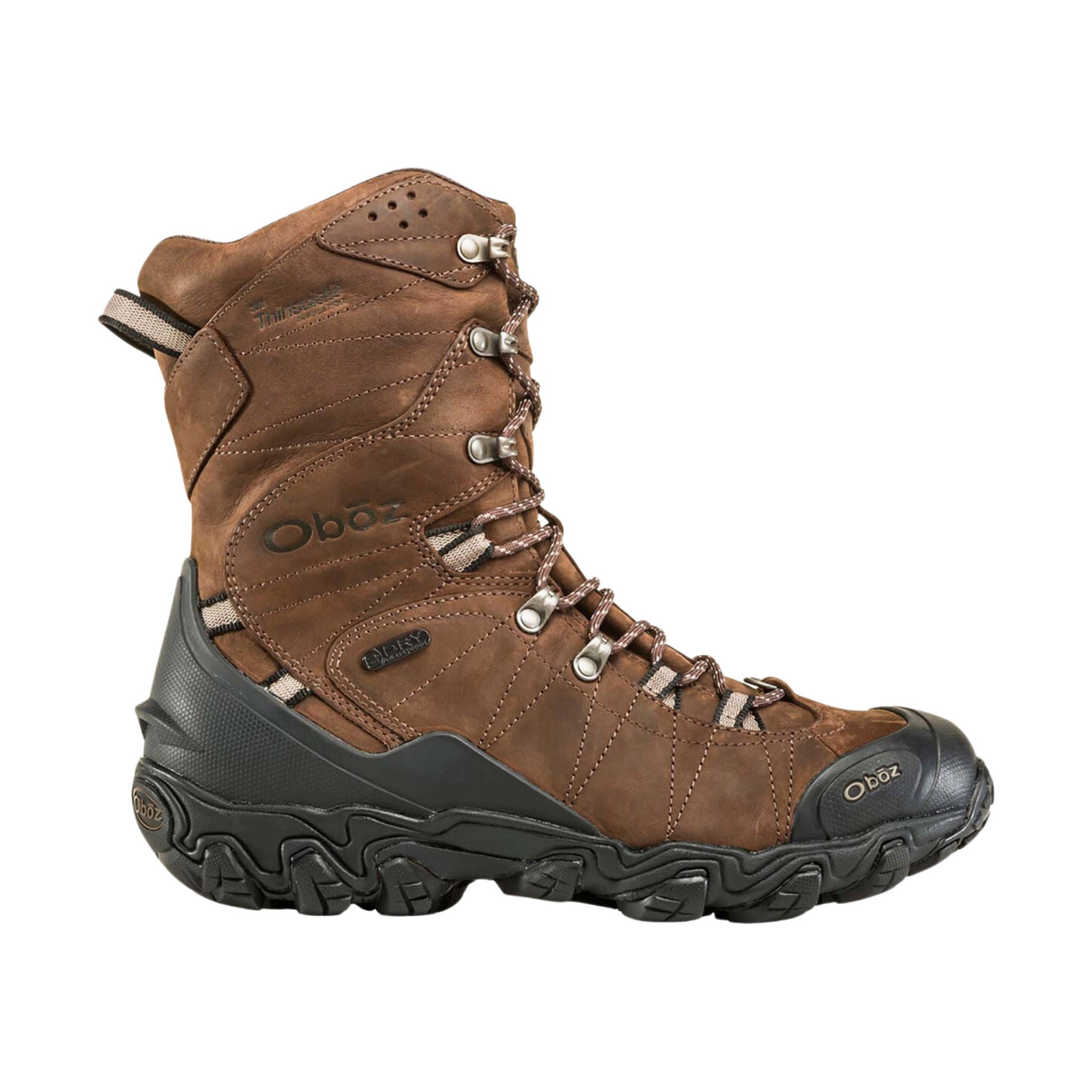 Oboz Men's Bridger 10 Inch Insulated Waterproof Winter Boot - Bark by Lenny's Shoe & Apparel