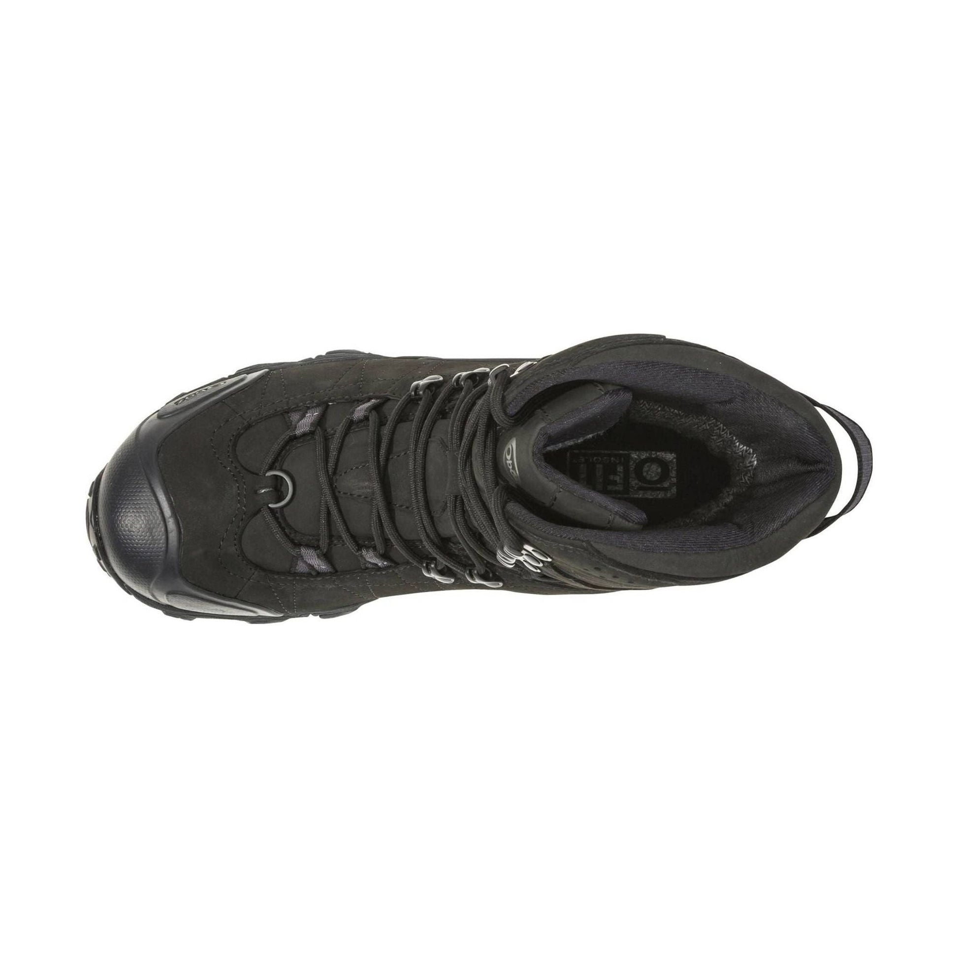 Oboz Men's Bridger 10 Inch Insulated Waterproof Winter Boot - Midnight Black by Lenny's Shoe & Apparel
