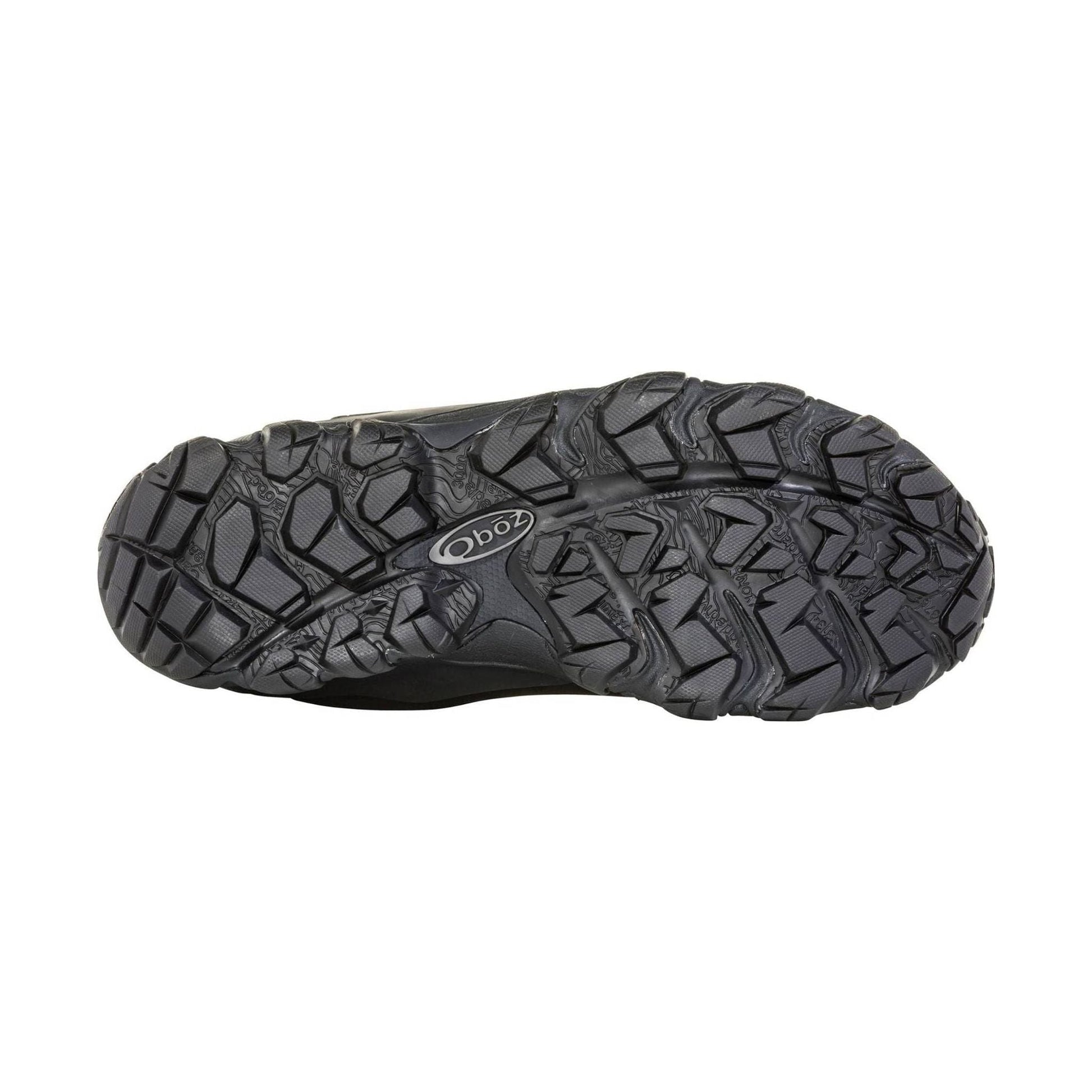 Oboz Men's Bridger 10 Inch Insulated Waterproof Winter Boot - Midnight Black by Lenny's Shoe & Apparel