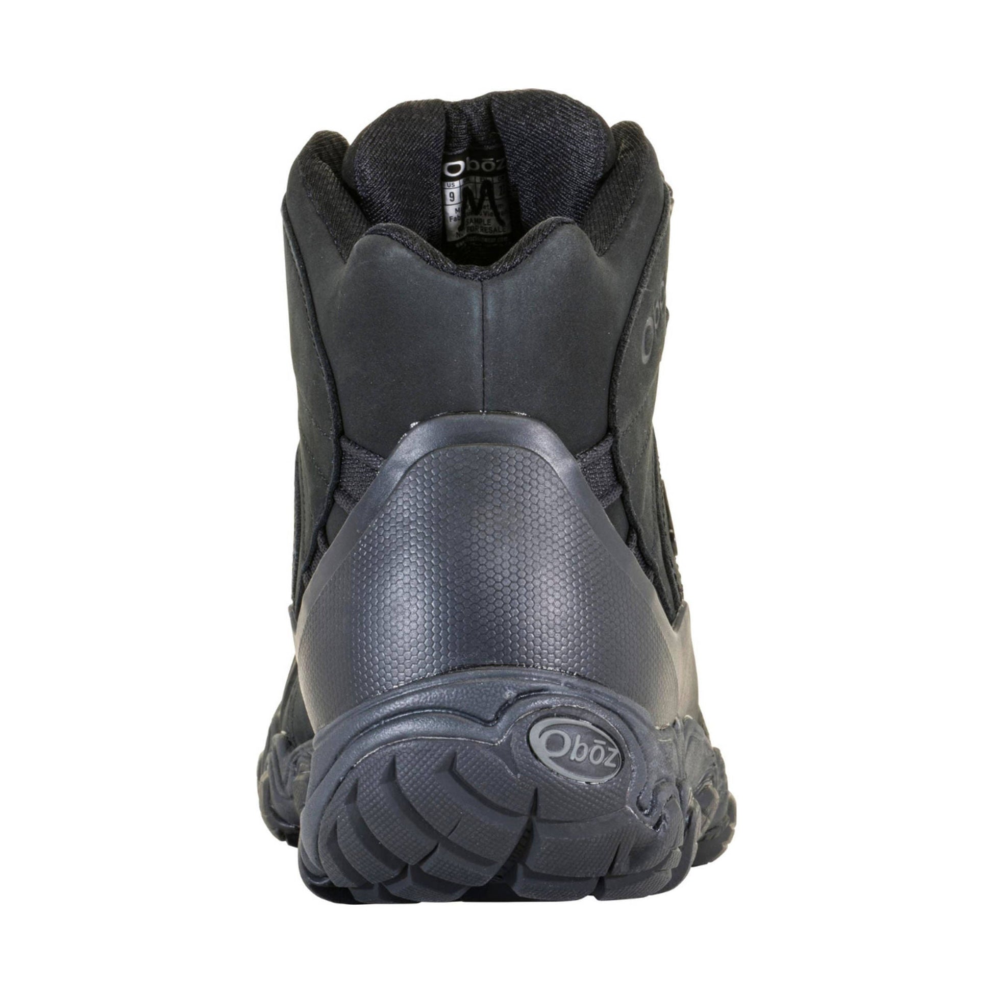 Oboz Men's Bridger Mid Waterproof Hiking Boot - Black Sea by Lenny's Shoe & Apparel
