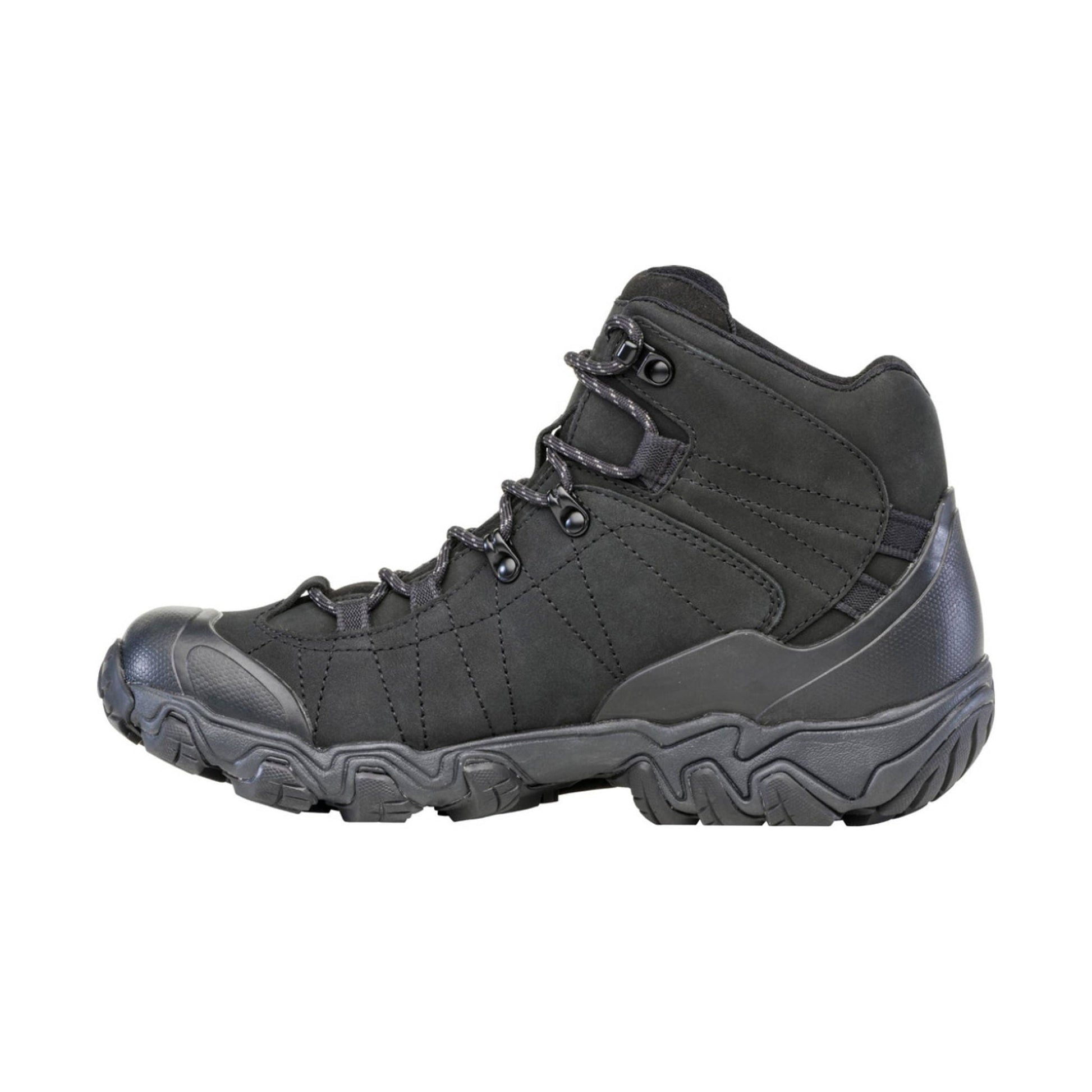 Oboz Men's Bridger Mid Waterproof Hiking Boot - Black Sea by Lenny's Shoe & Apparel