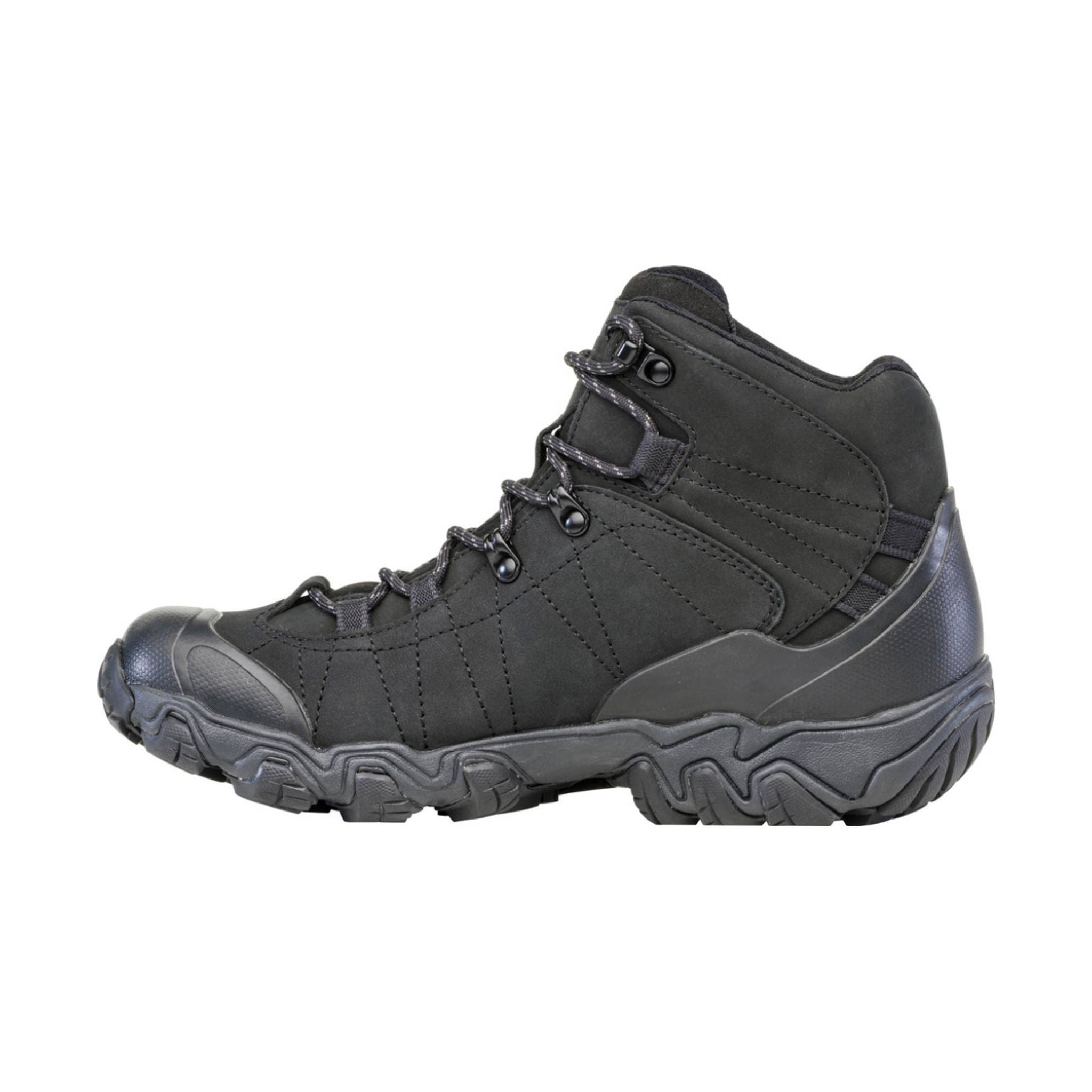 Oboz Men's Bridger Mid Waterproof Hiking Boot - Black Sea by Lenny's Shoe & Apparel