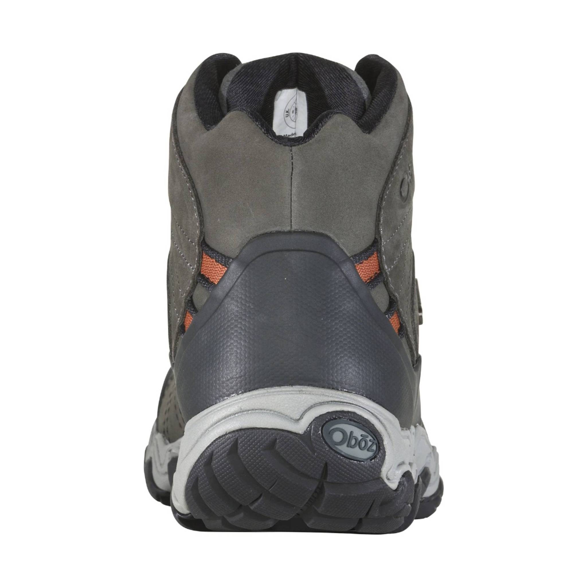 Oboz Men's Bridger Mid Waterproof Hiking Boot - Raven by Lenny's Shoe & Apparel