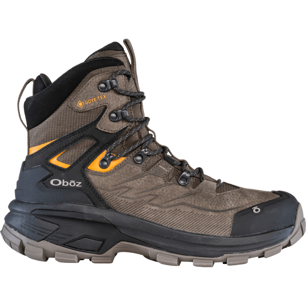 Oboz Men's Bridger Ridge Mid GTX Waterproof Hiking Boot - Classic Brown by Lenny's Shoe & Apparel