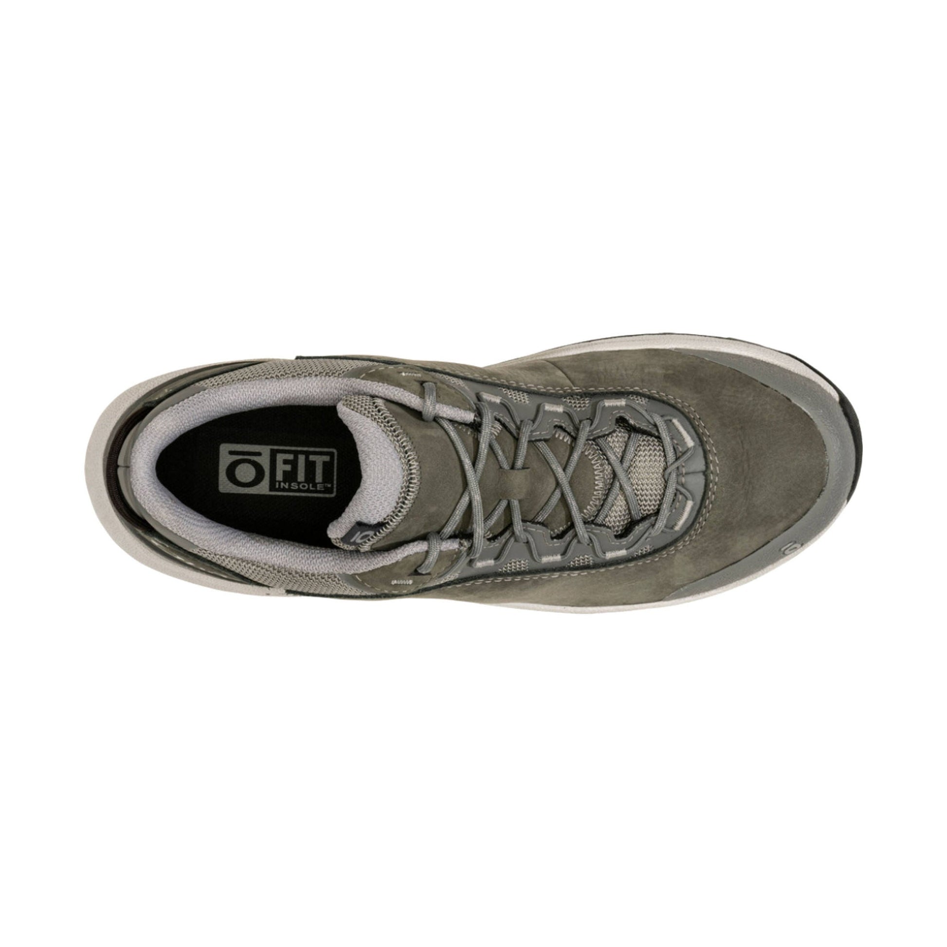 Oboz Men's Cottonwood Low Waterproof Hiking Shoes - Hazy Grey by Lenny's Shoe & Apparel