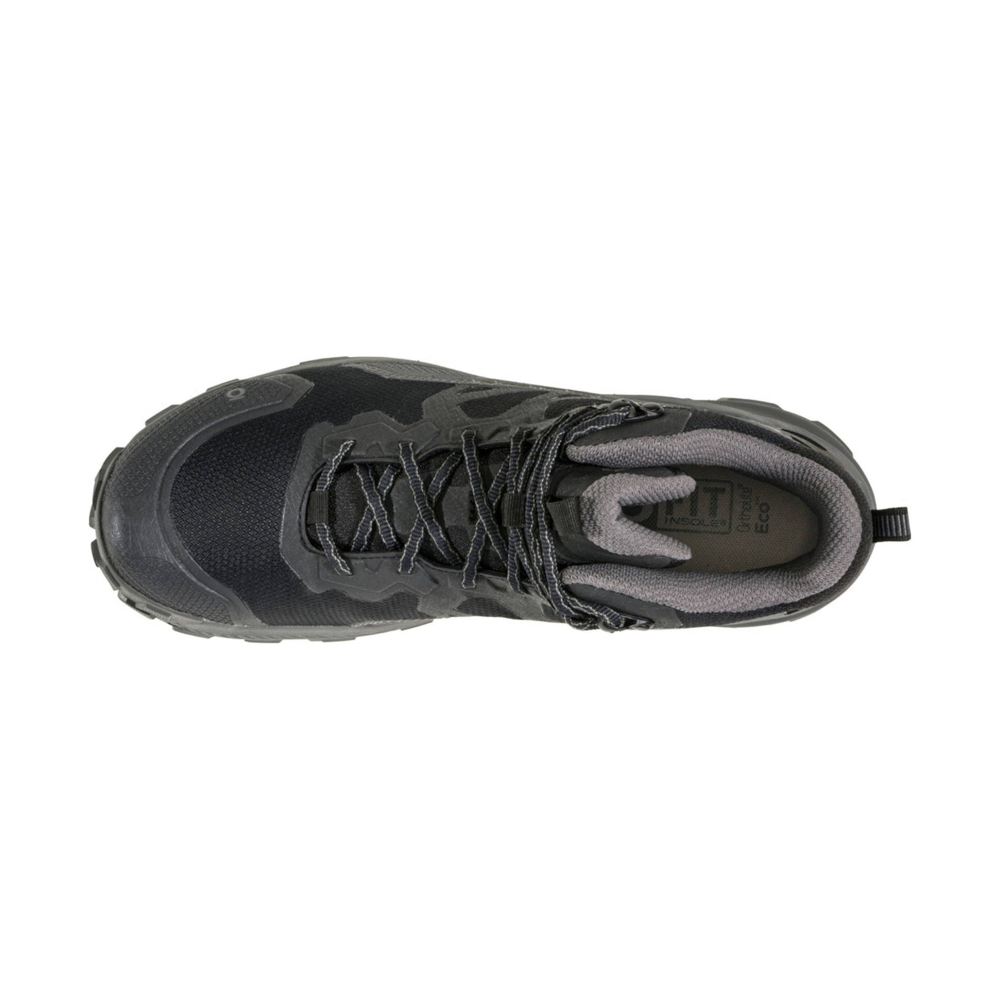 Oboz Men's Katabatic Mid Waterproof B-Dry Hiking Boots - Charcoal by Lenny's Shoe & Apparel