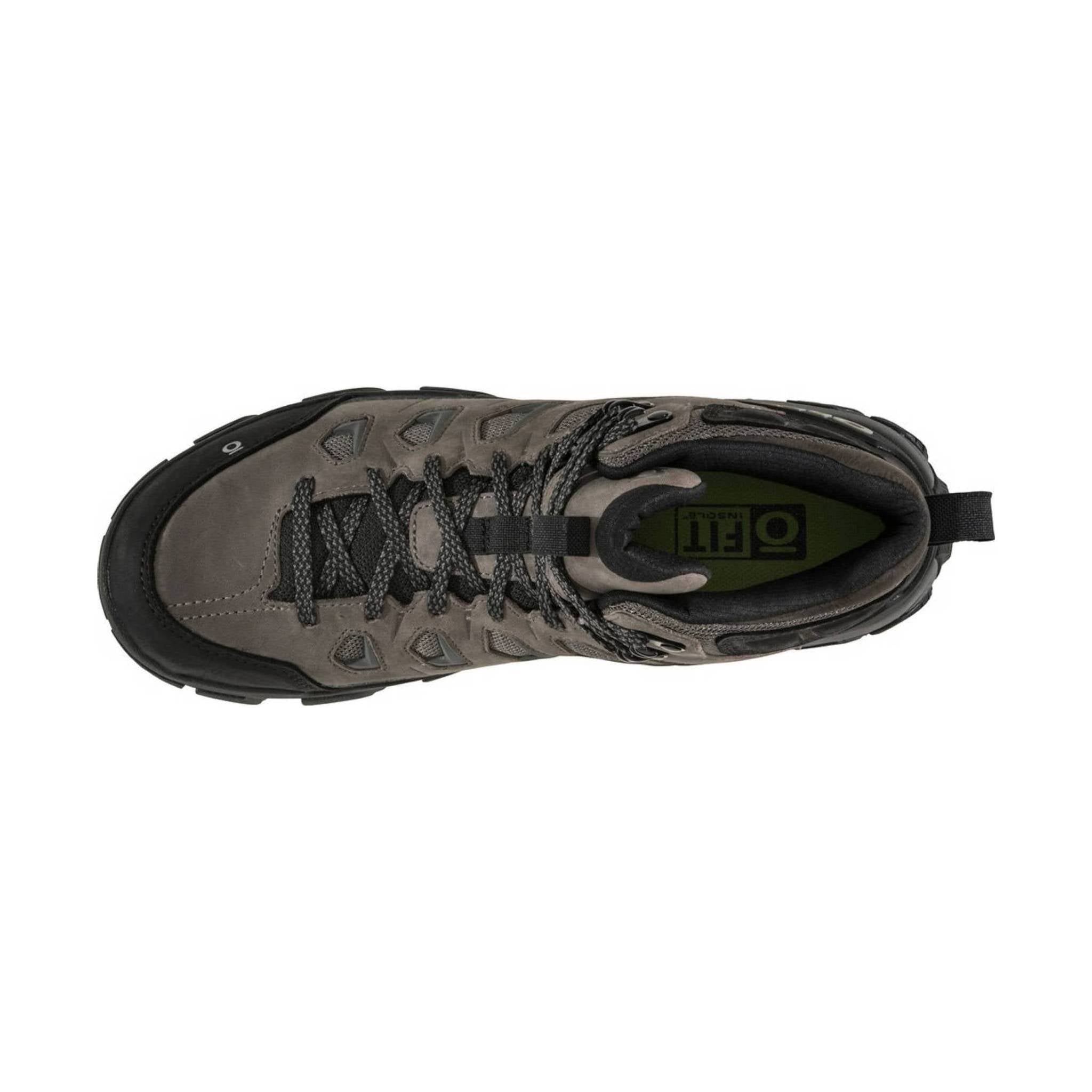 Oboz Men's Sawtooth X Mid Waterproof Hiking Boot - Charcoal by Lenny's Shoe & Apparel