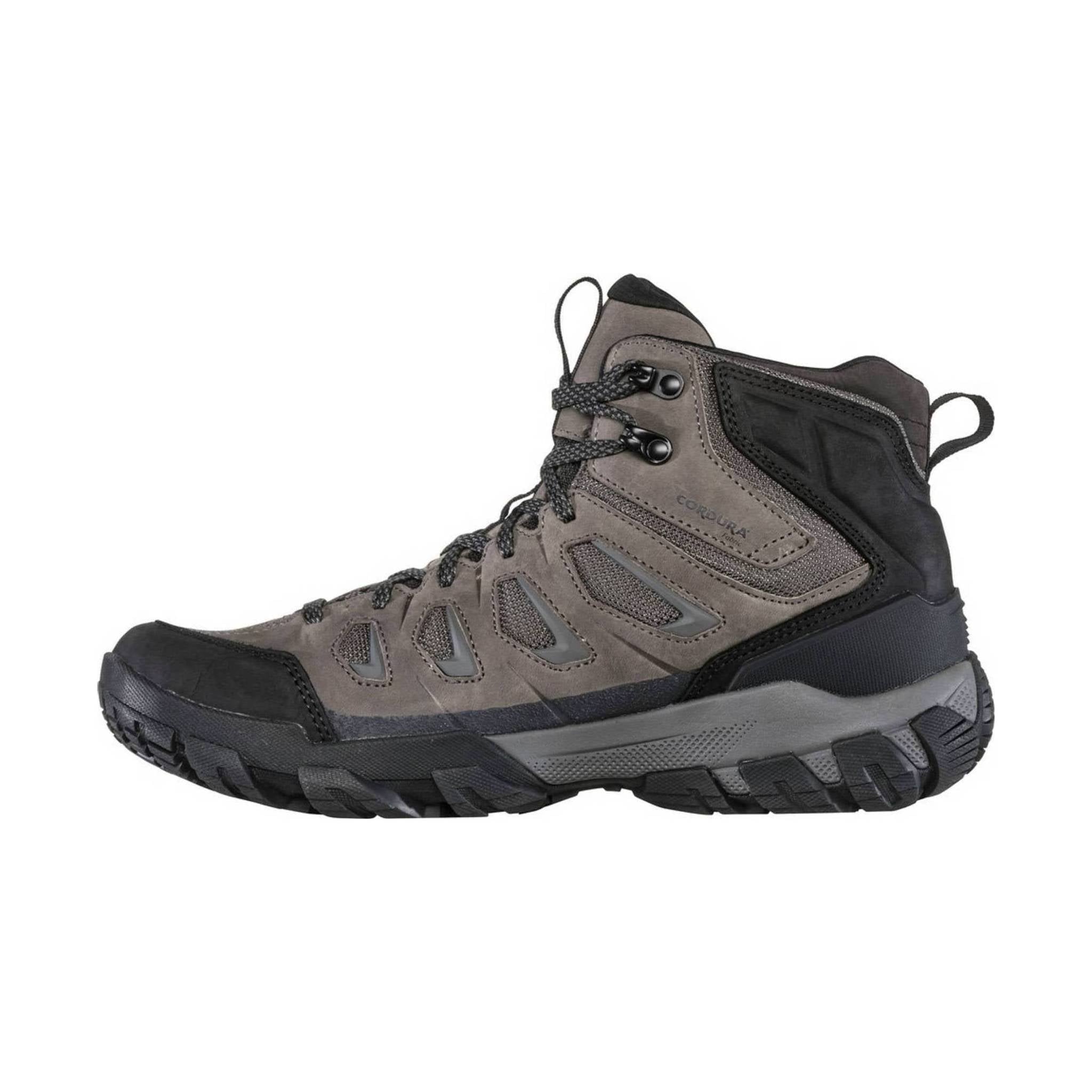 Oboz Men's Sawtooth X Mid Waterproof Hiking Boot - Charcoal by Lenny's Shoe & Apparel