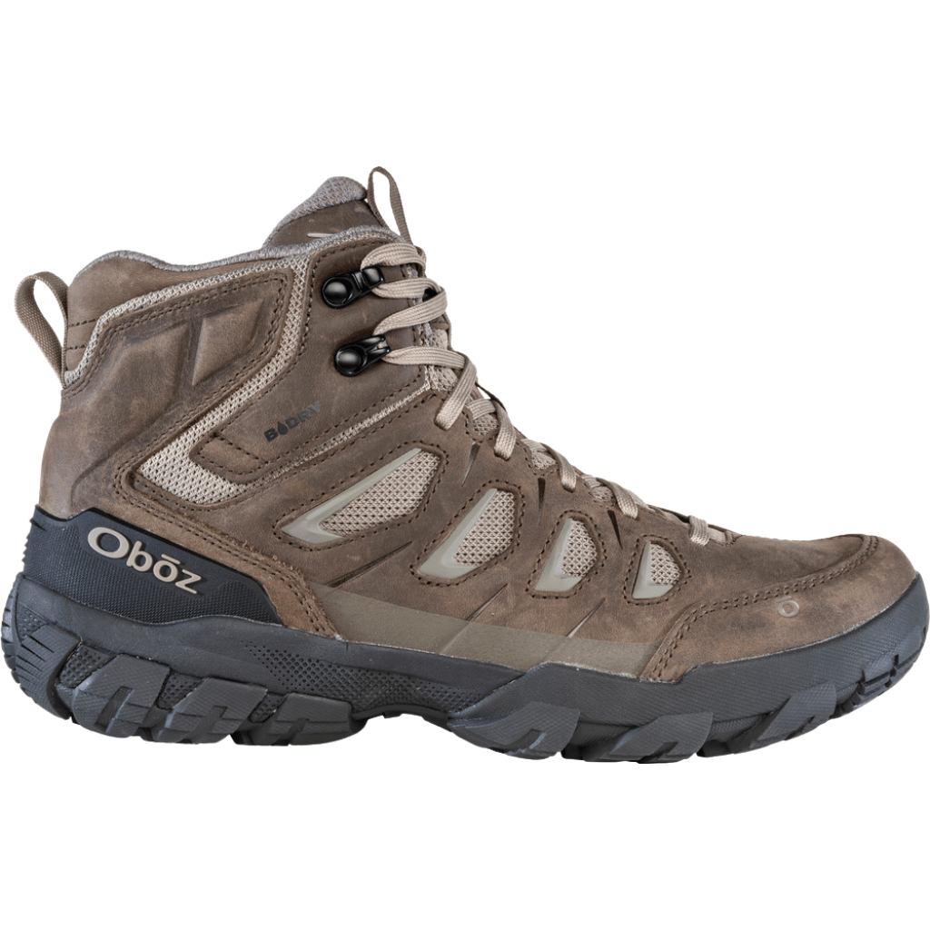 Oboz Men's Sawtooth X Mid Waterproof Hiking Boot - Classic Brown by Lenny's Shoe & Apparel