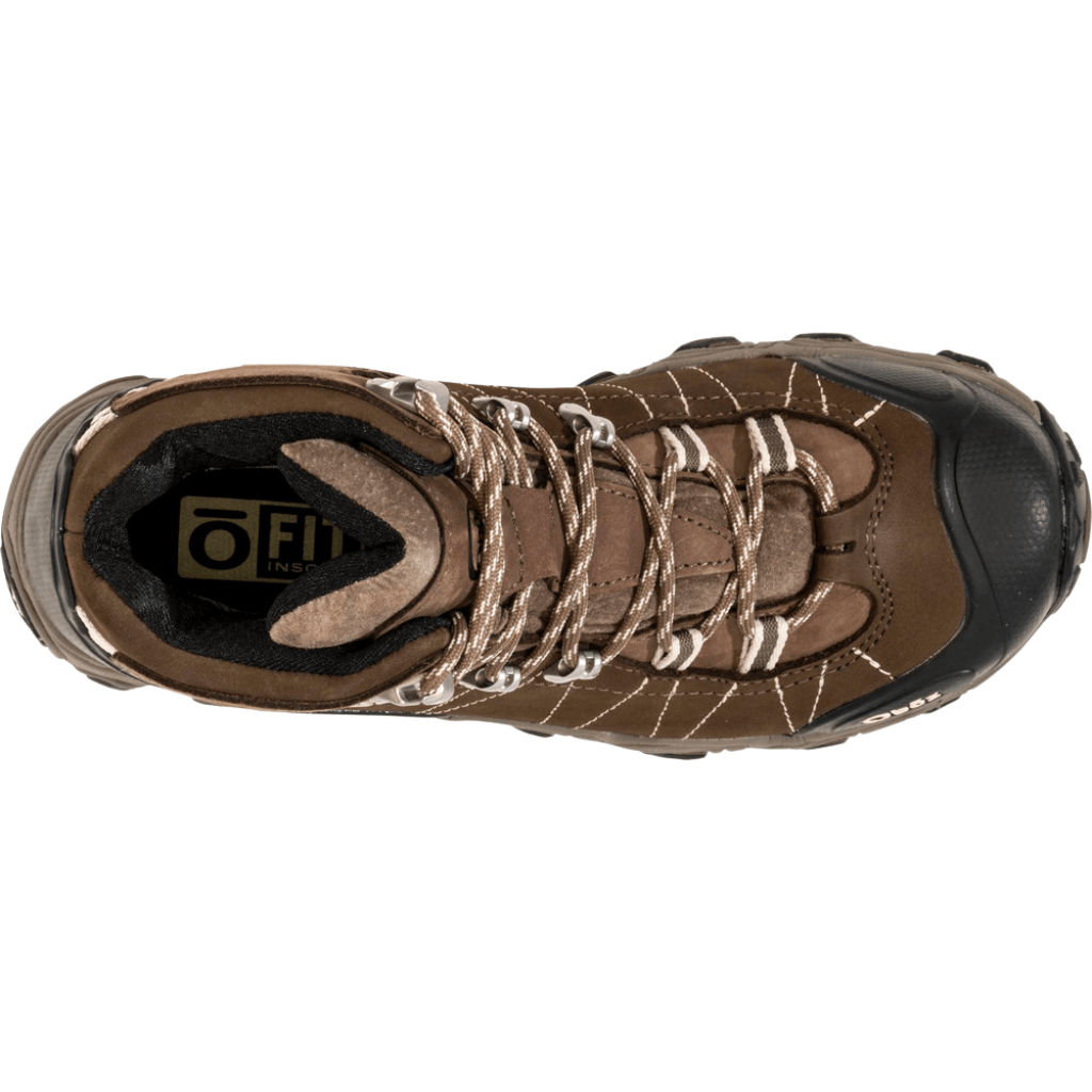 Oboz Women's Bridger Mid Waterproof Hiking Boot - Walnut by Lenny's Shoe & Apparel