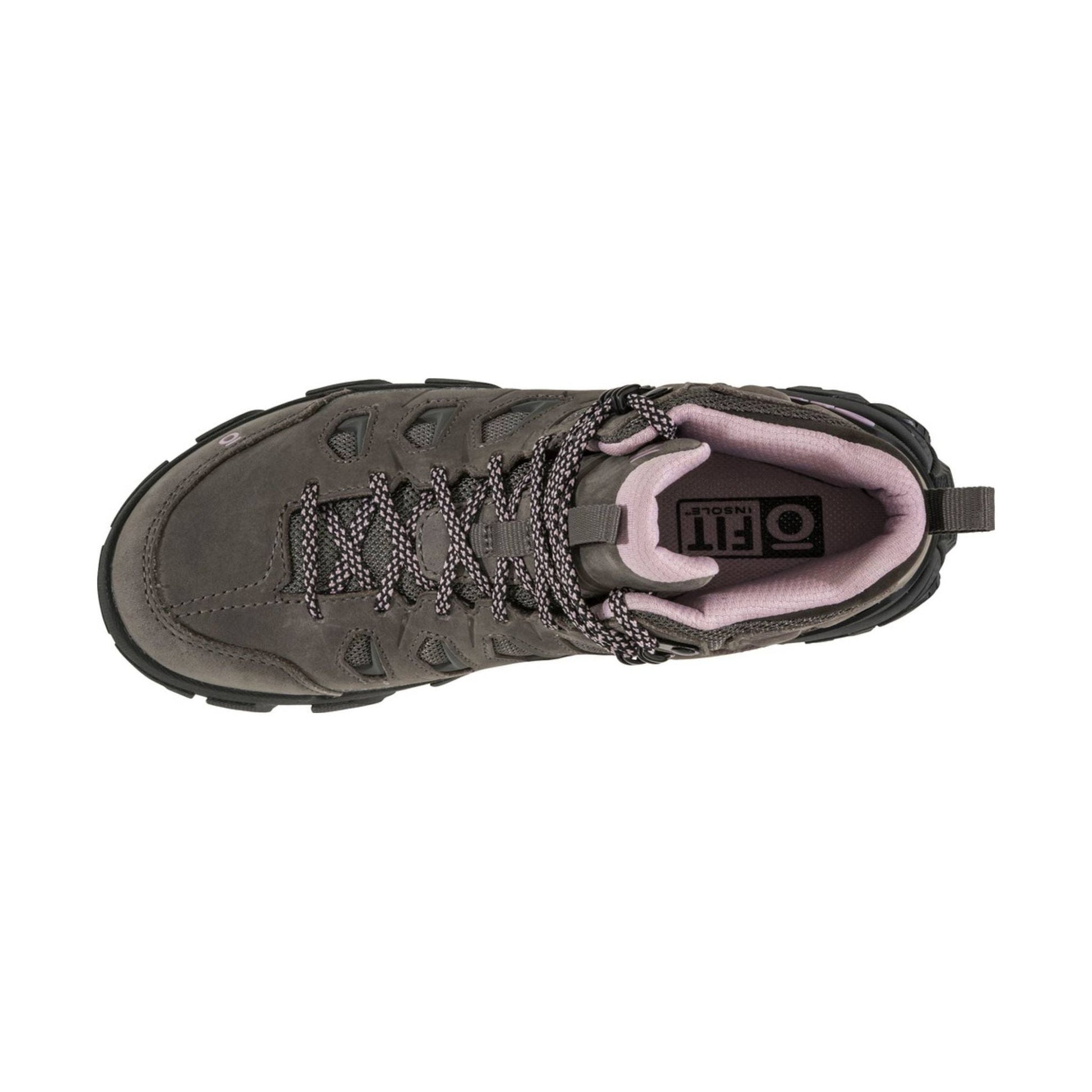 Oboz Women's Sawtooth X Mid B-DRY Waterproof Hiking Boot - Charcoal by Lenny's Shoe & Apparel