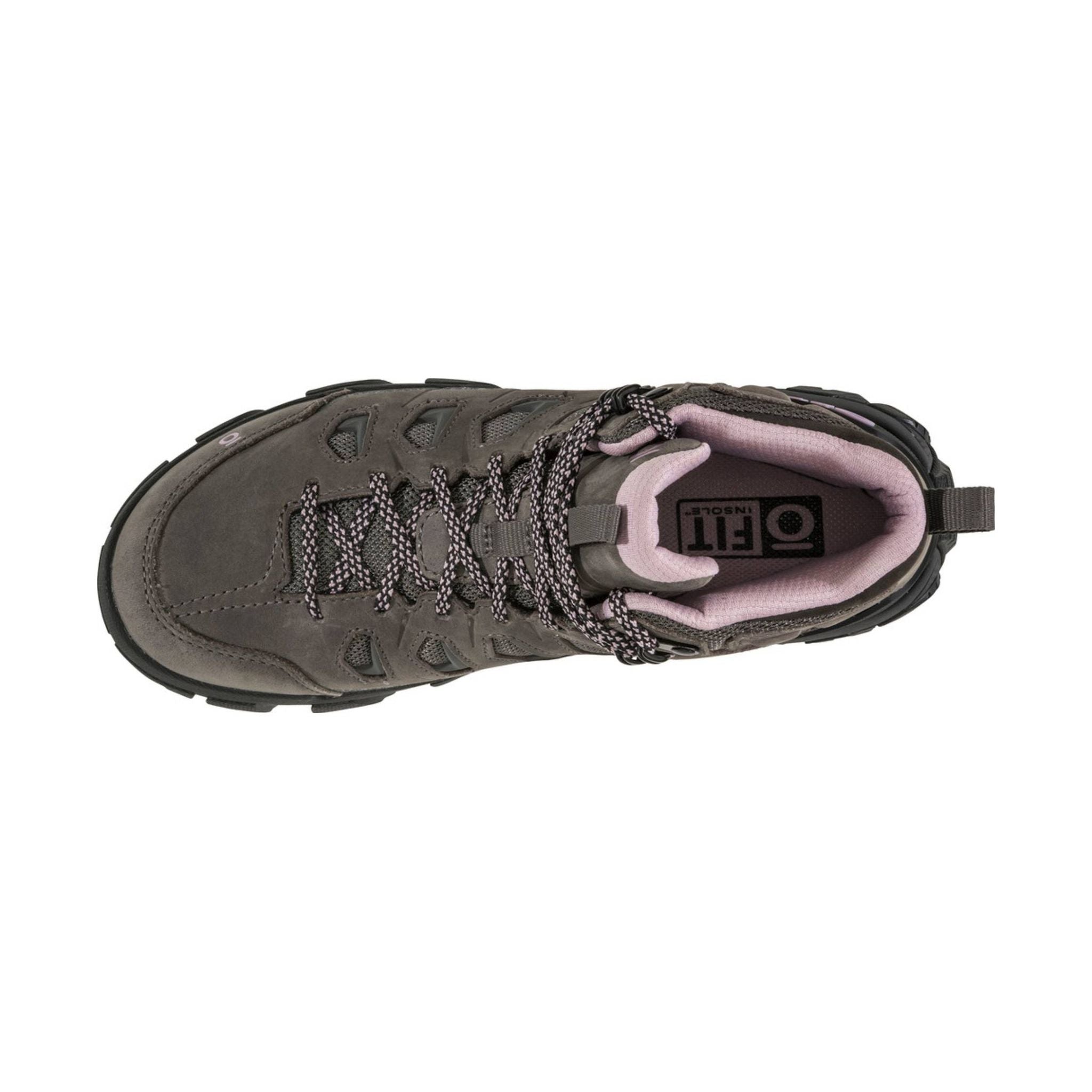 Oboz Women's Sawtooth X Mid B-DRY Waterproof Hiking Boot - Charcoal by Lenny's Shoe & Apparel