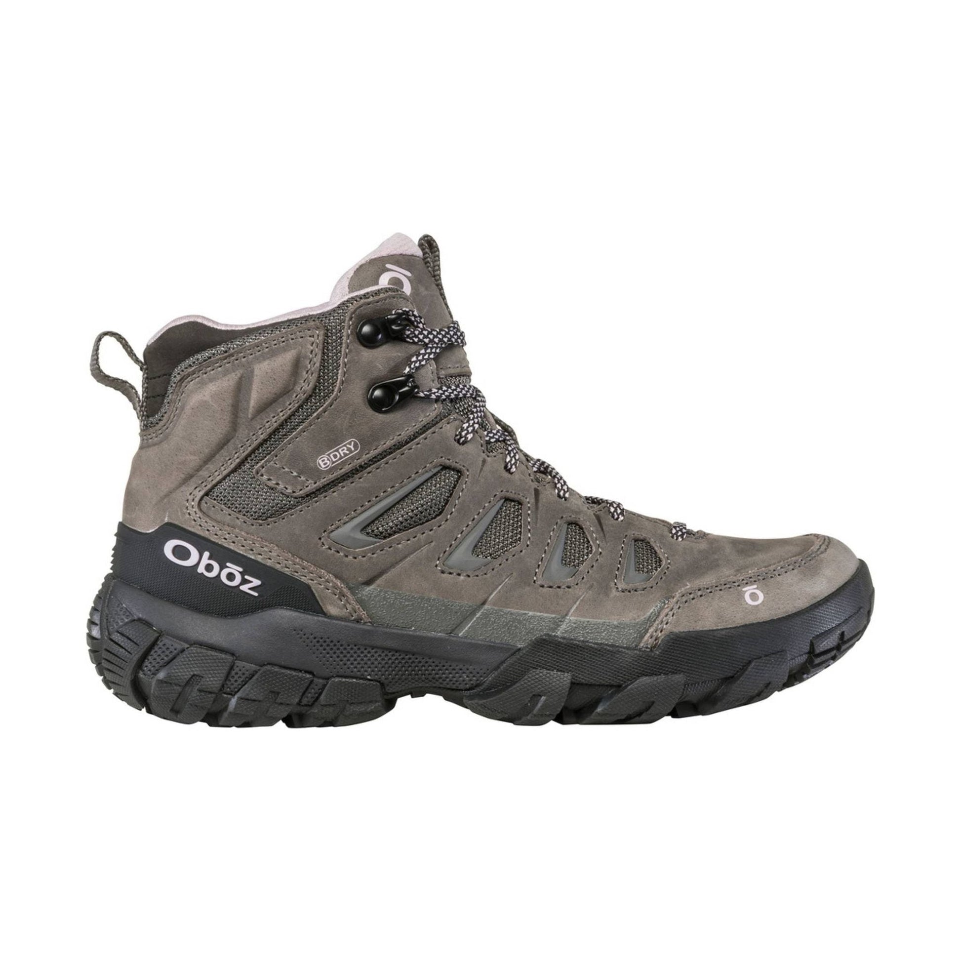 Oboz Women's Sawtooth X Mid B-DRY Waterproof Hiking Boot - Charcoal by Lenny's Shoe & Apparel