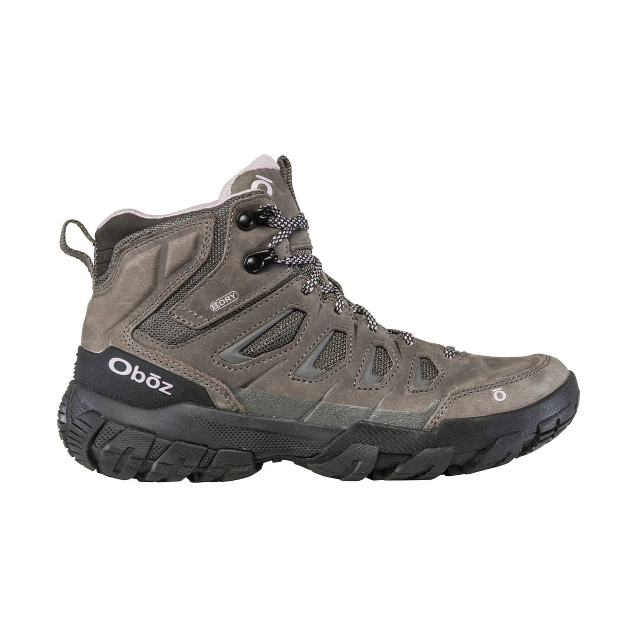 Oboz Women's Sawtooth X Mid B-DRY Waterproof Hiking Boot - Charcoal by Lenny's Shoe & Apparel
