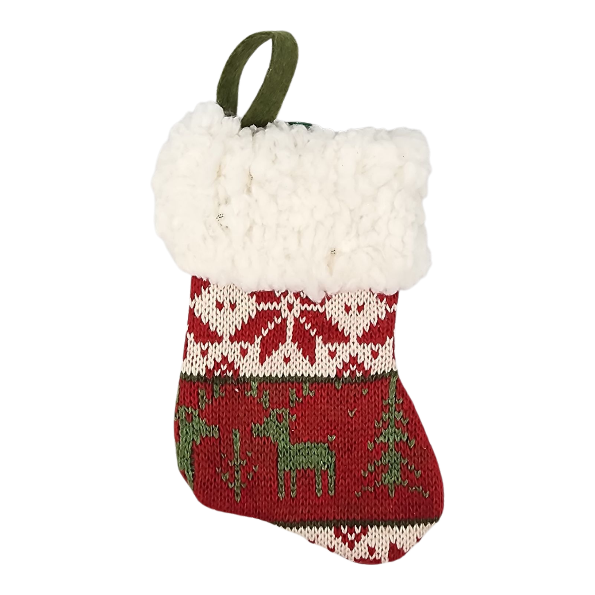 Charming 6 Inch Knit Stocking -