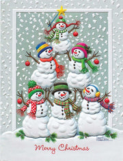 Snowman Cheer Boxed Holiday Cards