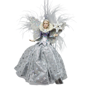 Lavender Snow Queen Ornament -